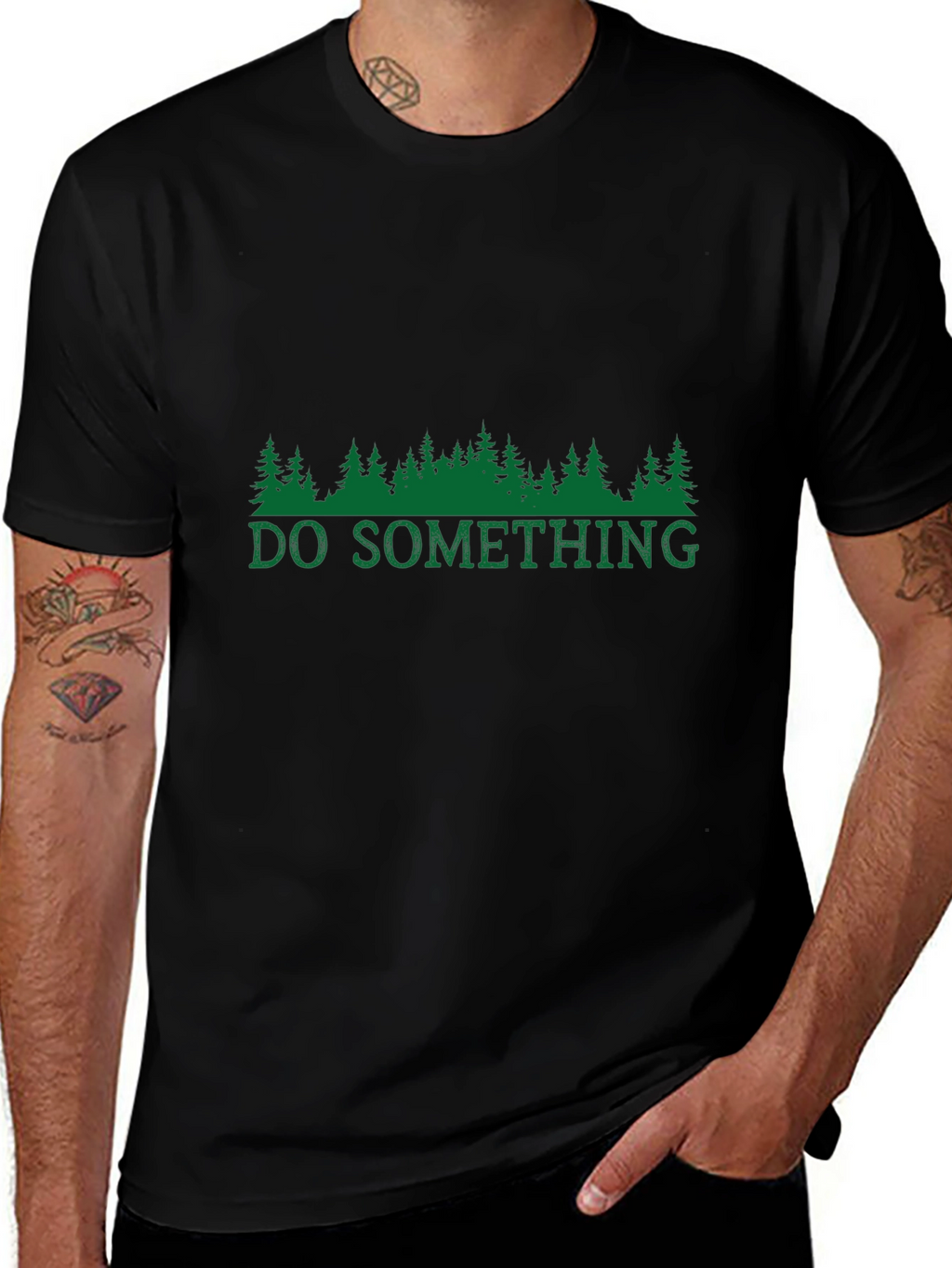 Do Something Nature Graphic T-Shirt