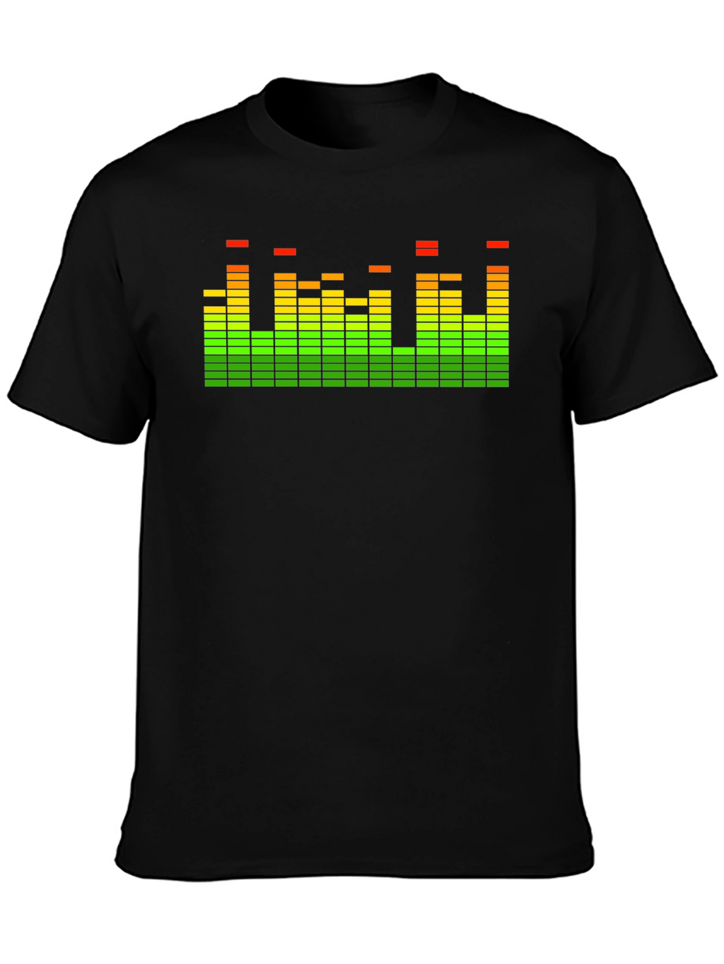 Equalizer Graphic Print T-Shirt - Music Lover