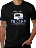 Welcome to Camp Novelty Graphic T-Shirt