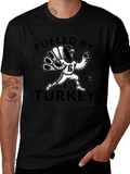 Fueled By Turkey Football T-Shirt