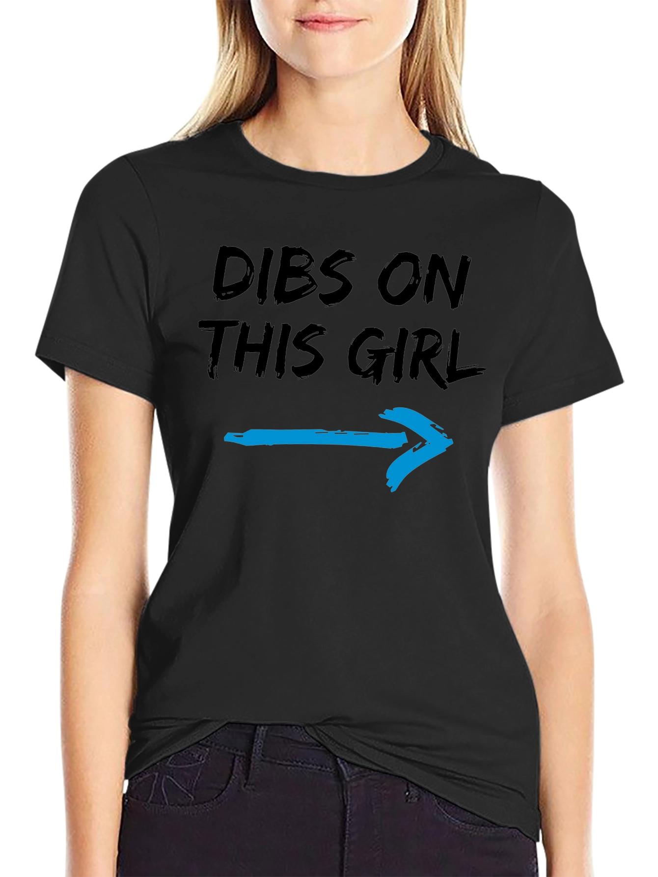 Dibs on This Girl T-Shirt - Funny Graphic Tee