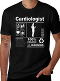 Cardiologist T-Shirt: 100% Organic Funny Medical Tee