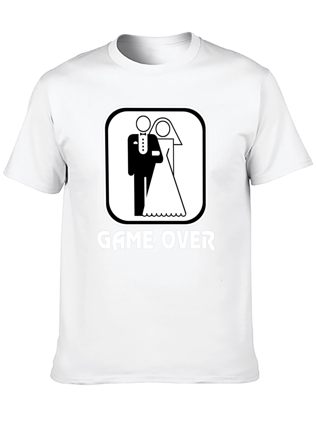 Game Over Wedding Graphic T-Shirt