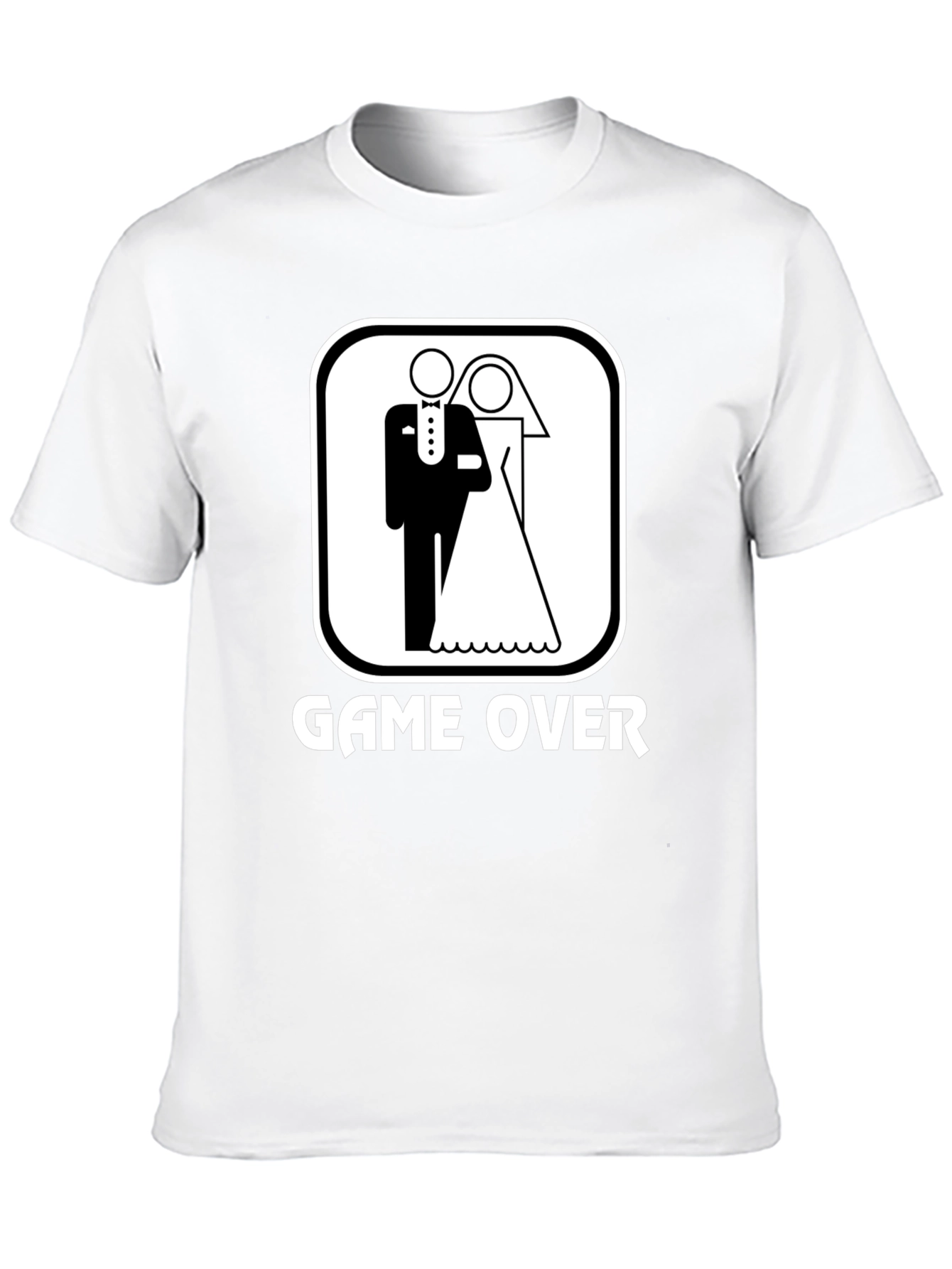 Game Over Wedding Graphic T-Shirt