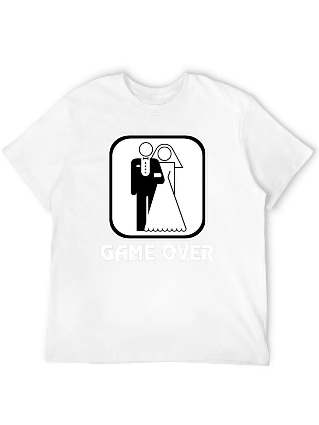 Game Over Wedding Graphic T-Shirt