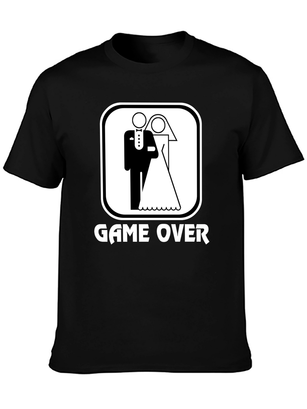 Game Over Wedding Graphic T-Shirt