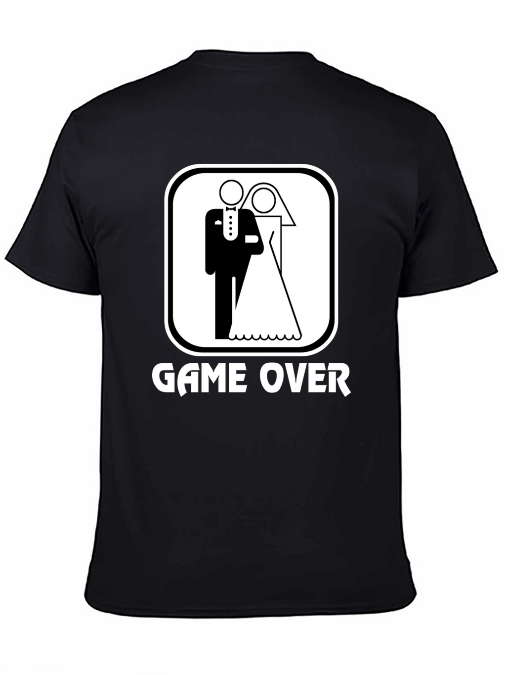 Game Over Wedding Graphic T-Shirt