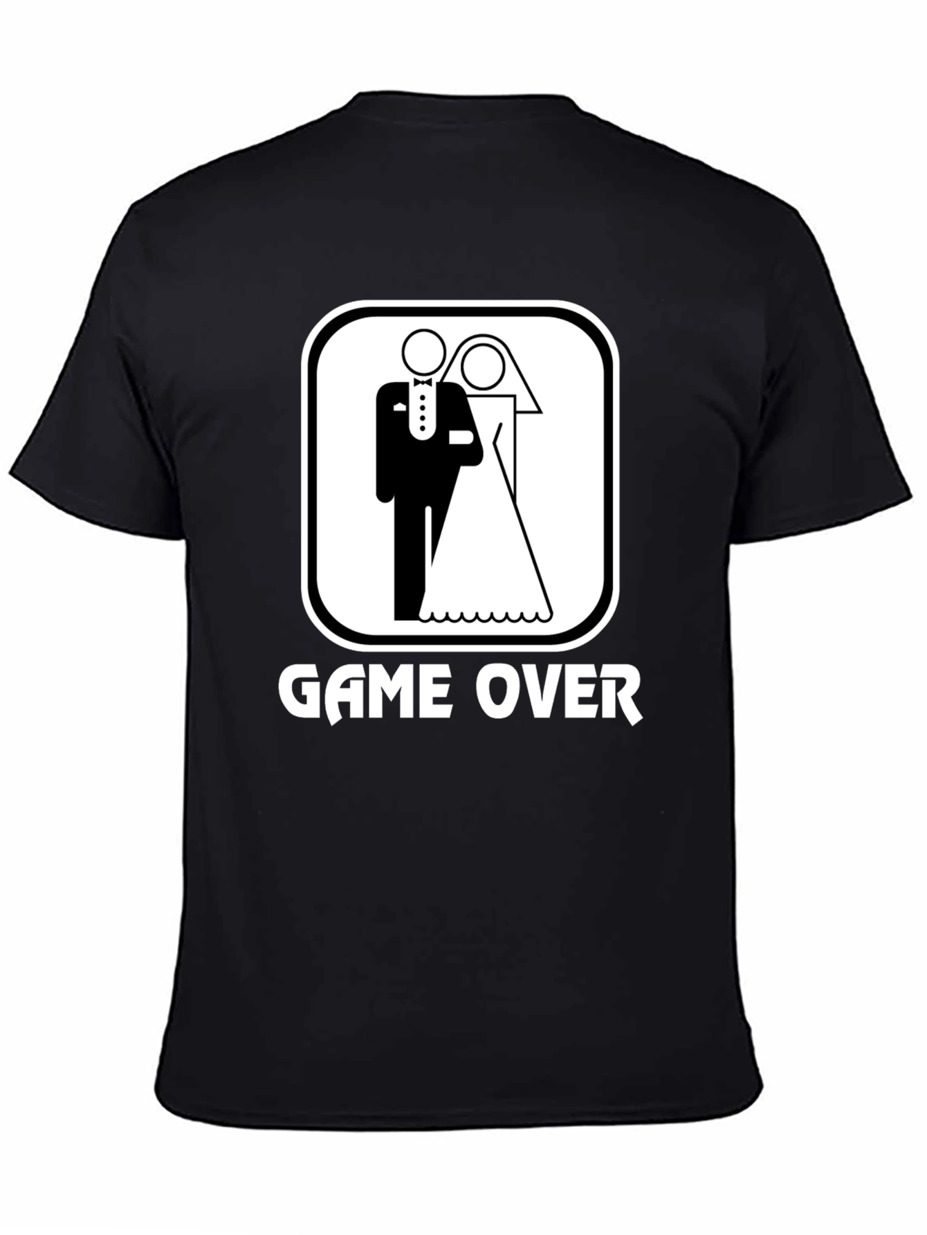 Game Over Wedding Graphic T-Shirt