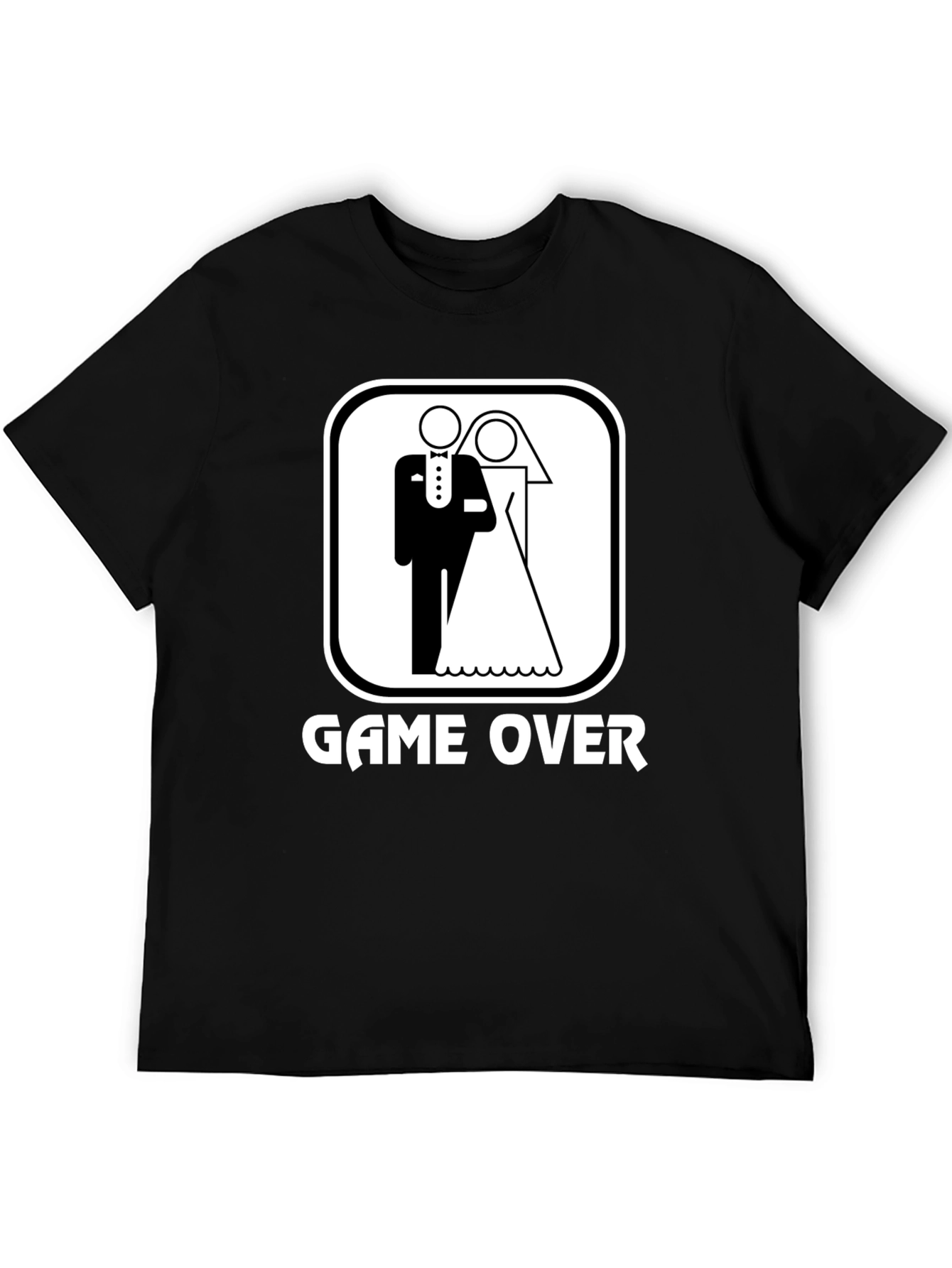 Game Over Wedding Graphic T-Shirt