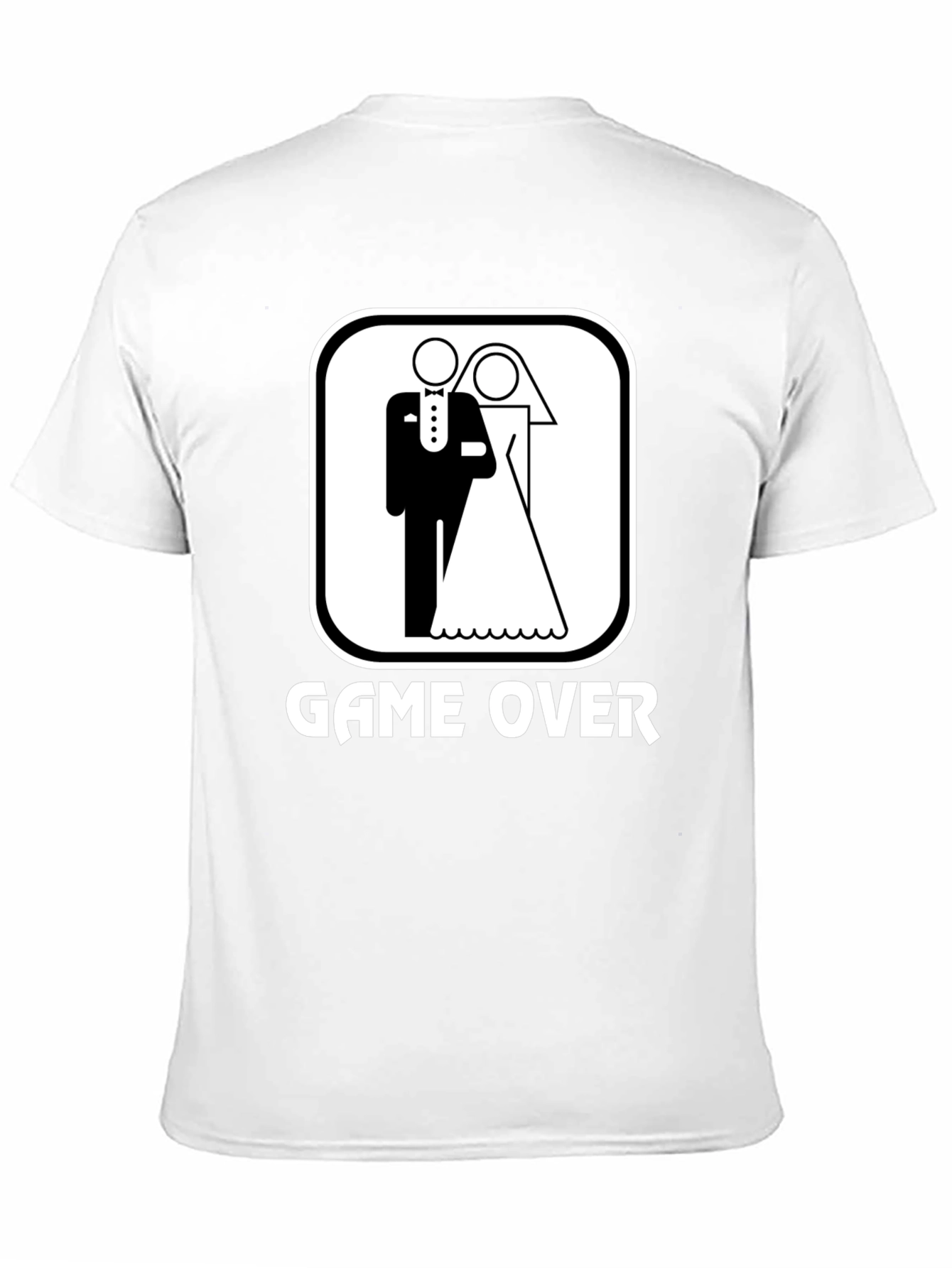 Game Over Wedding Graphic T-Shirt