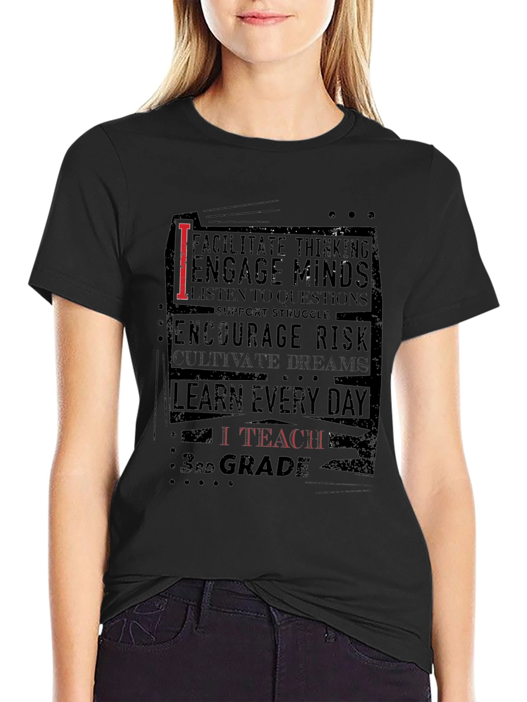 I Teach 3rd Grade T-Shirt