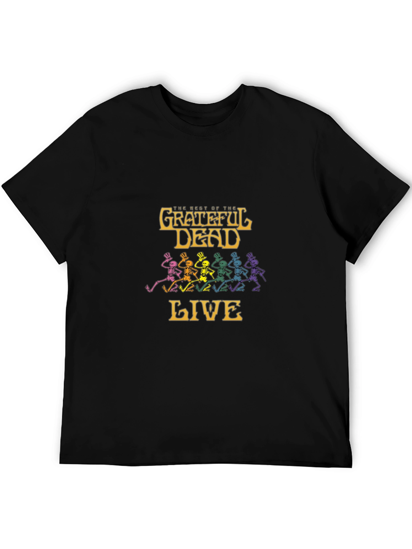 Grateful Dead Live Graphic Tee - Classic Rock Style