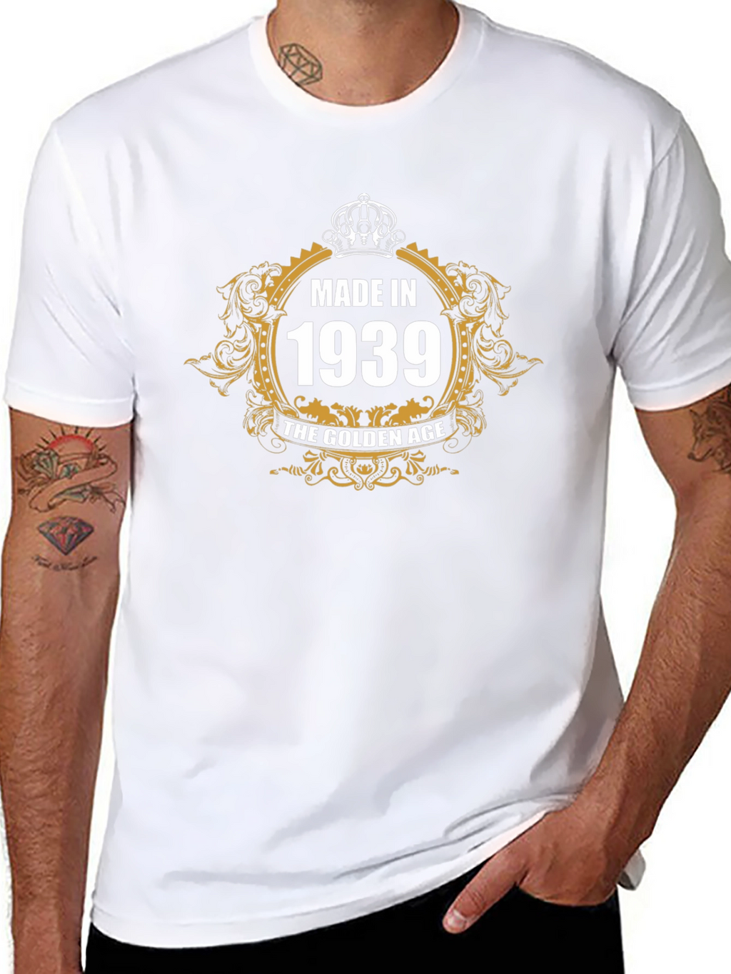 Made in 1939 T-Shirt: The Golden Age Birthday Tee