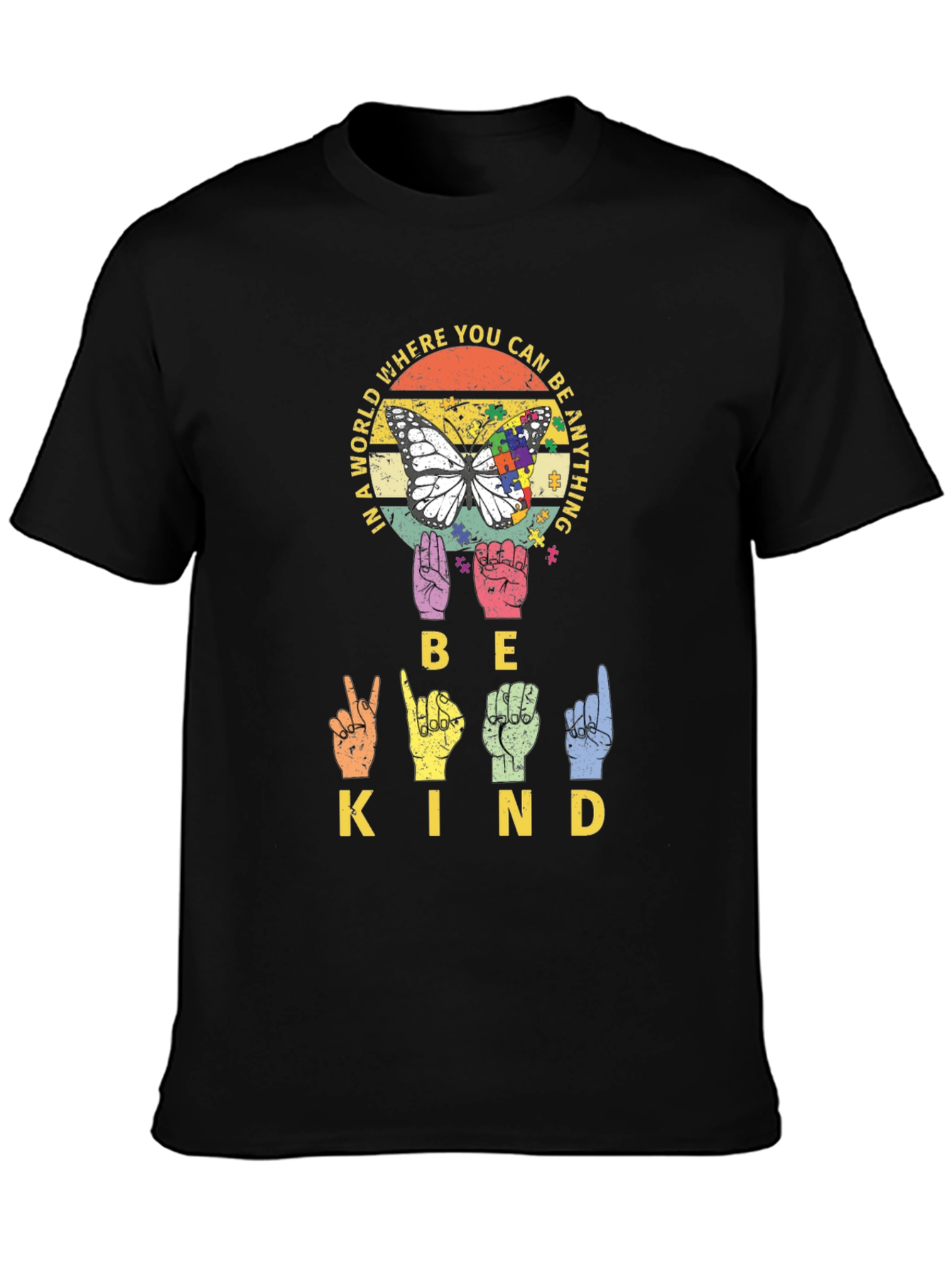 Be Kind Autism Awareness T-Shirt
