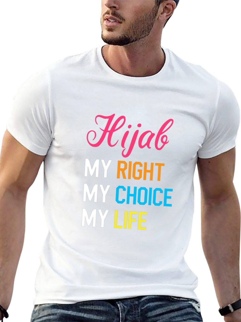 Hijab My Right My Choice T-Shirt