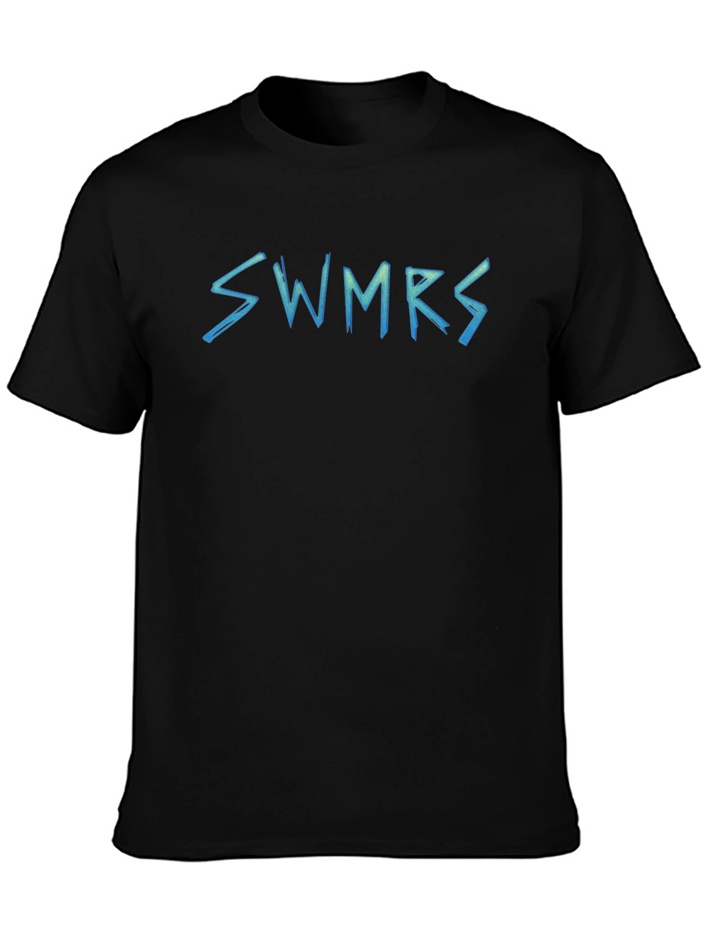 SWMERS Graphic Print Black T-Shirt