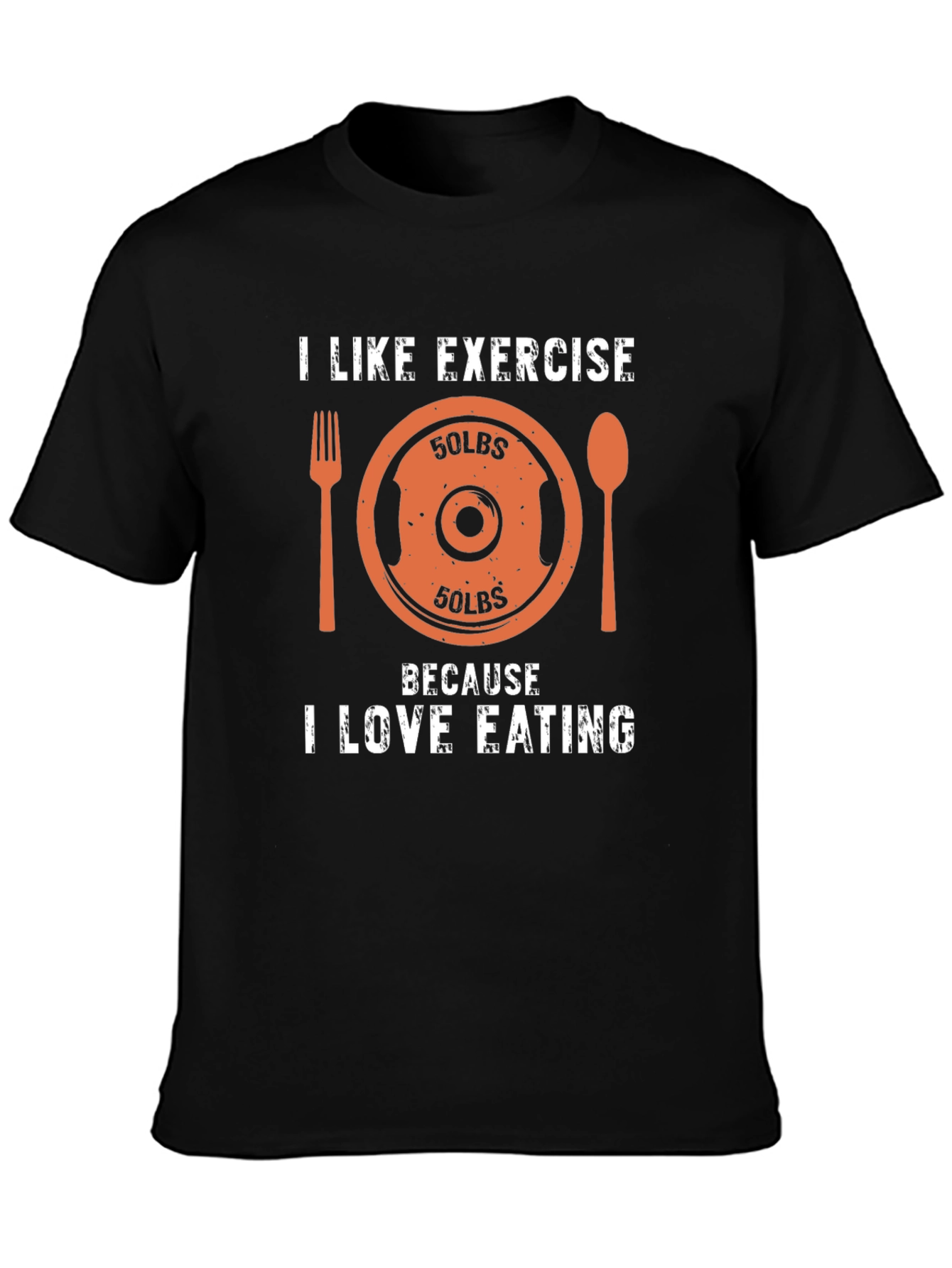 Funny Exercise & Eating T-Shirt