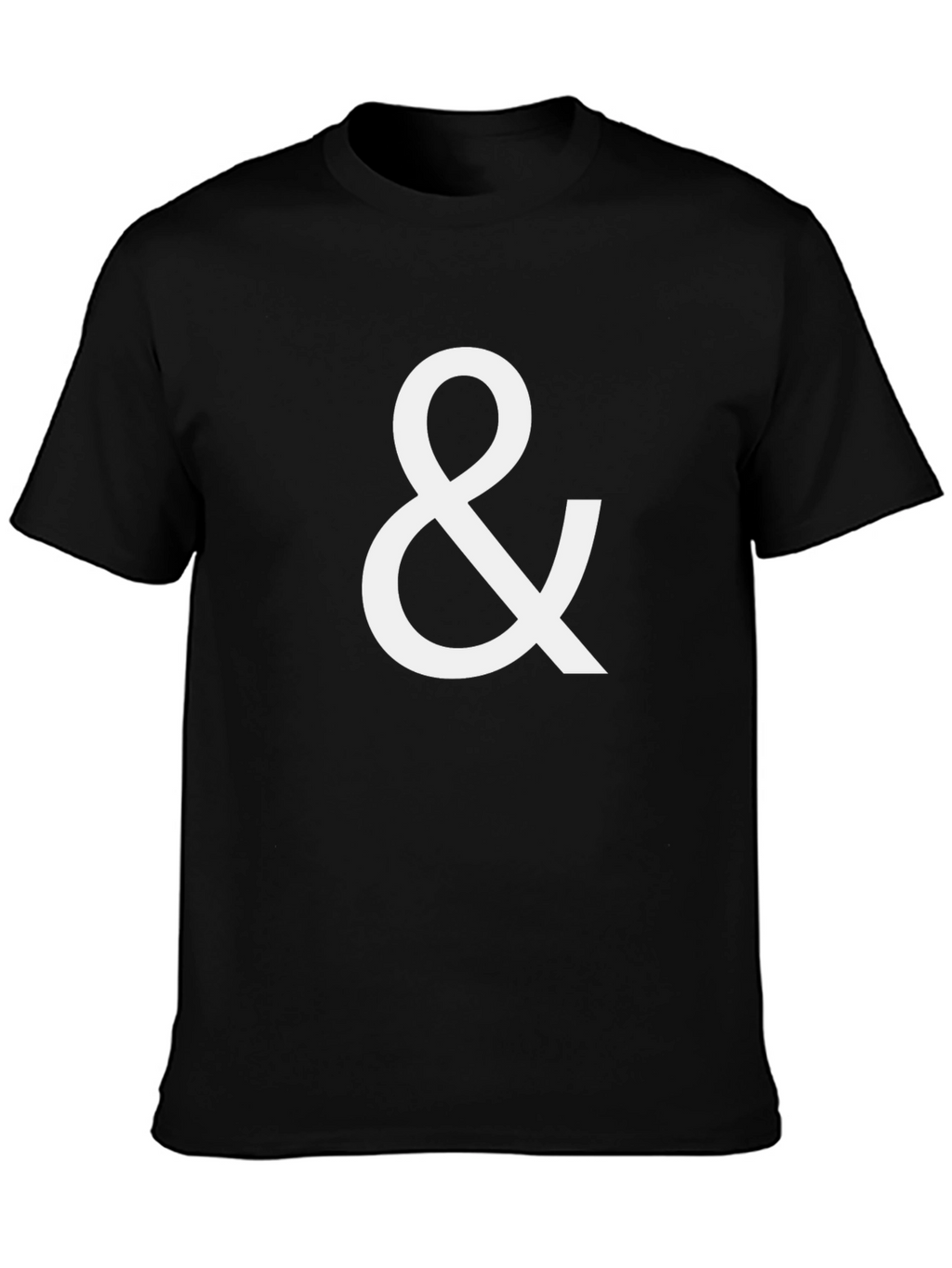 Ampersand Black T-Shirt