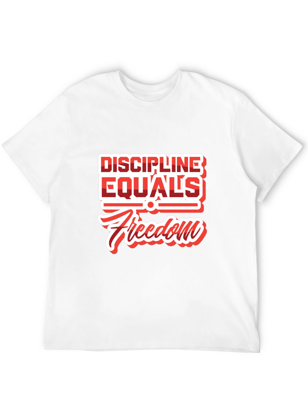 Discipline Equals Freedom Graphic Tee