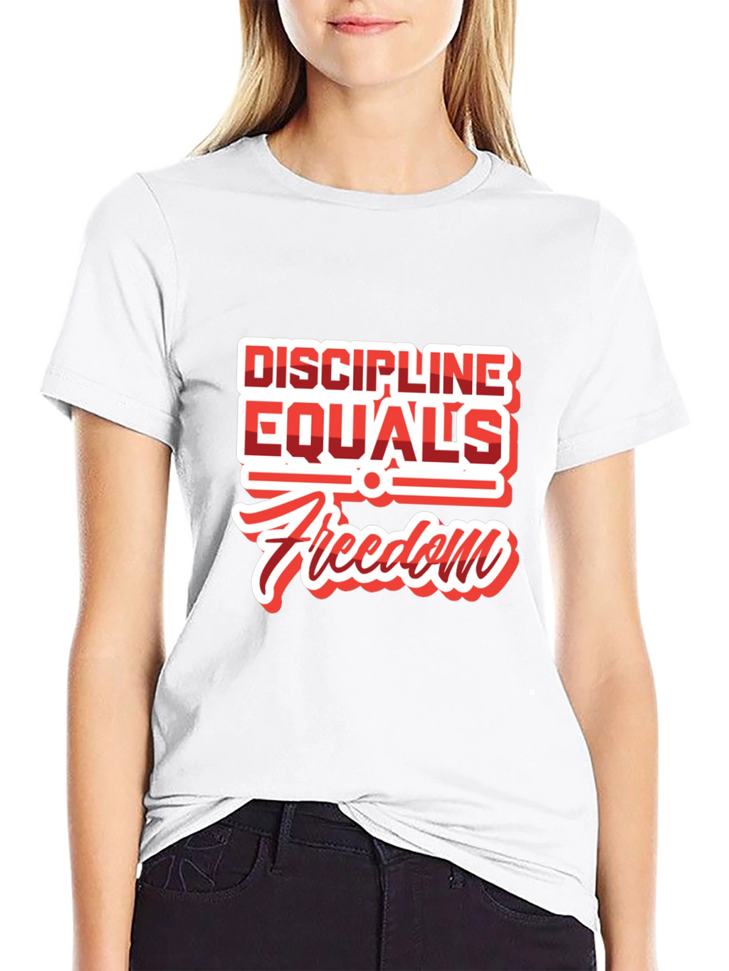 Discipline Equals Freedom Graphic Tee