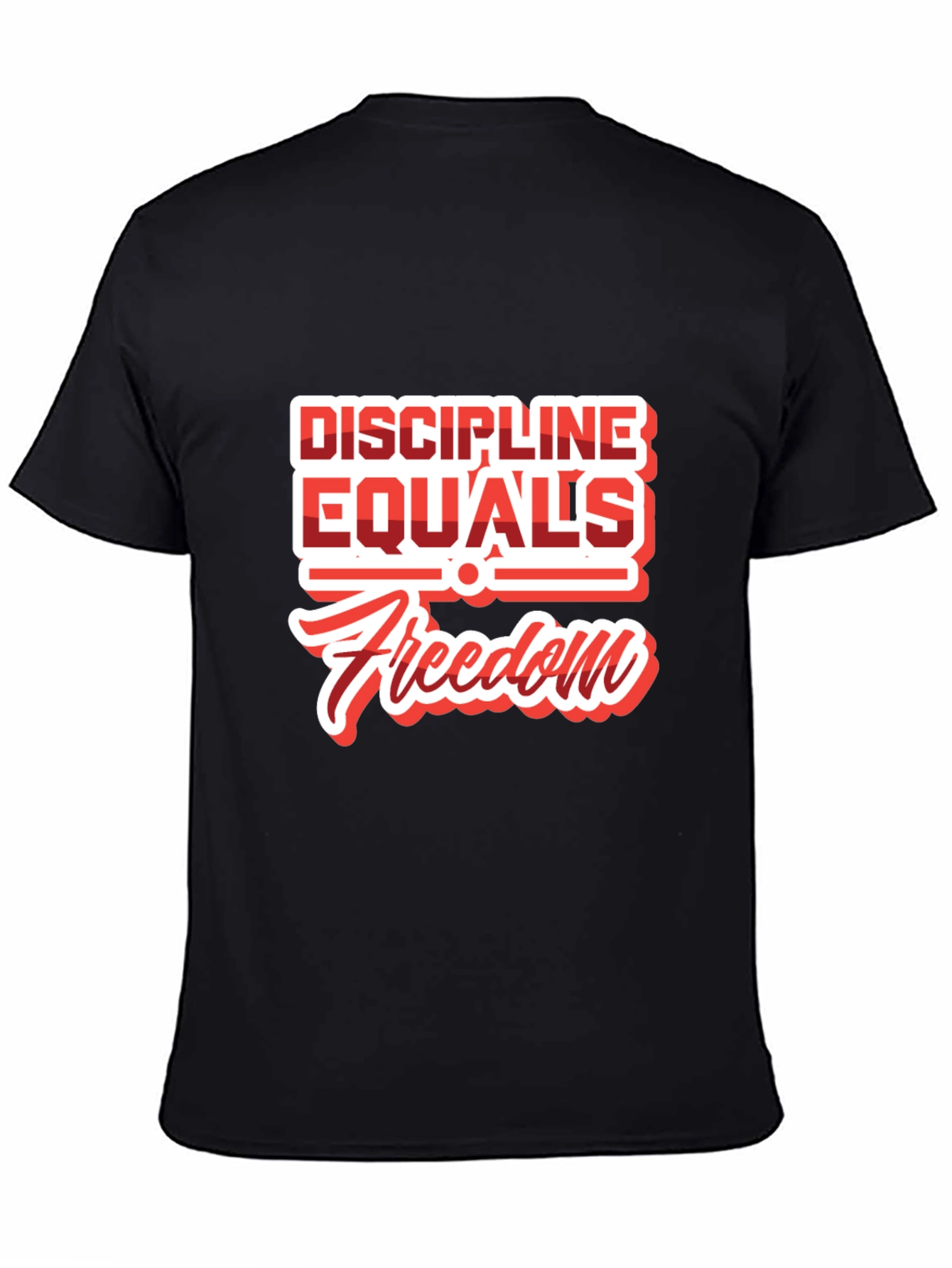 Discipline Equals Freedom Graphic Tee