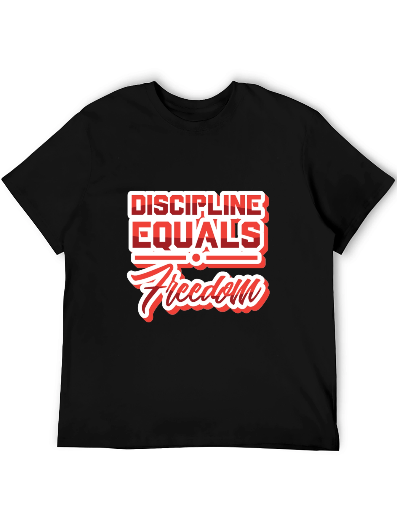 Discipline Equals Freedom Graphic Tee