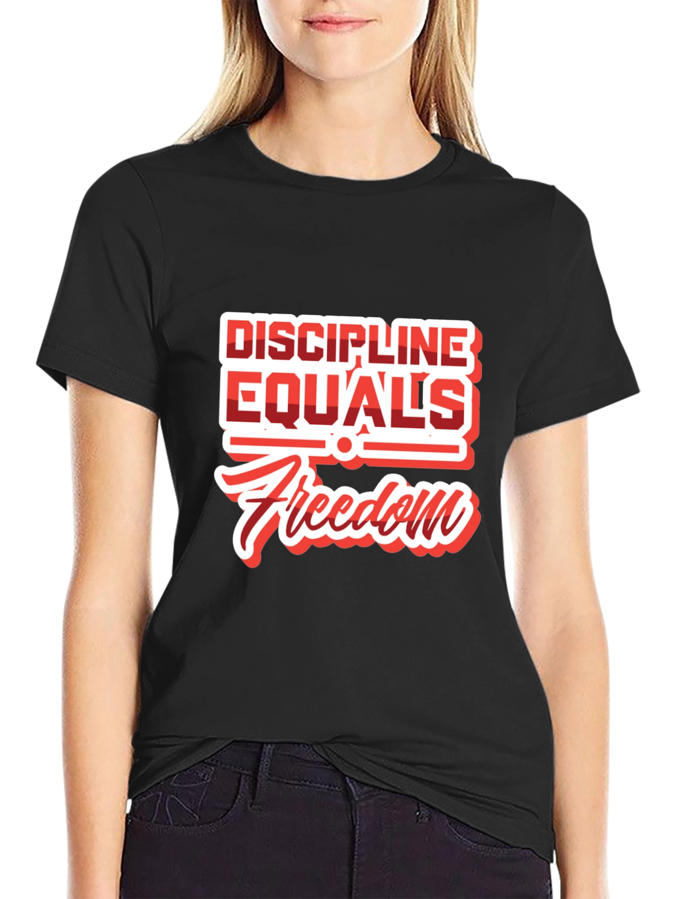 Discipline Equals Freedom Graphic Tee