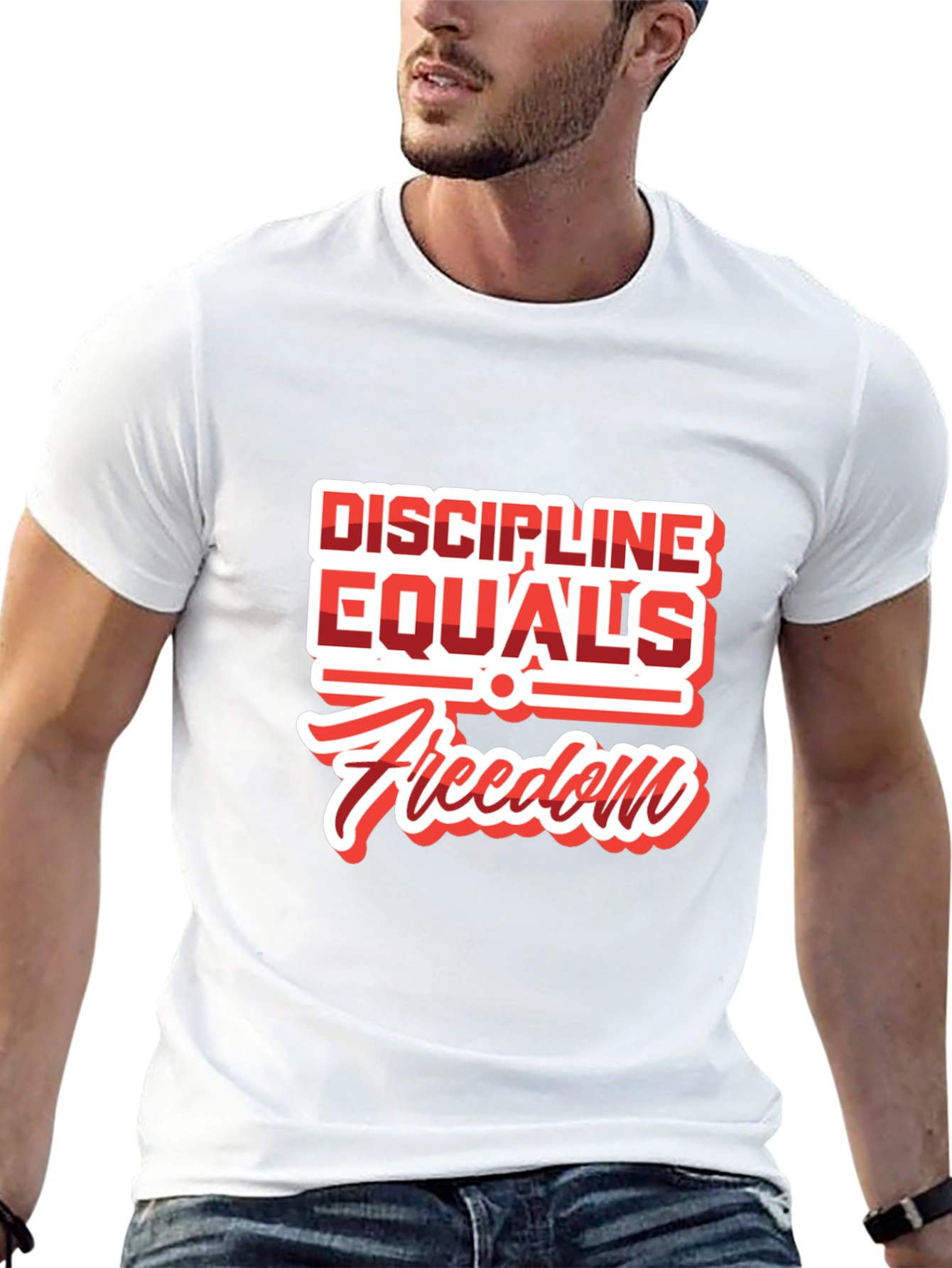 Discipline Equals Freedom Graphic Tee