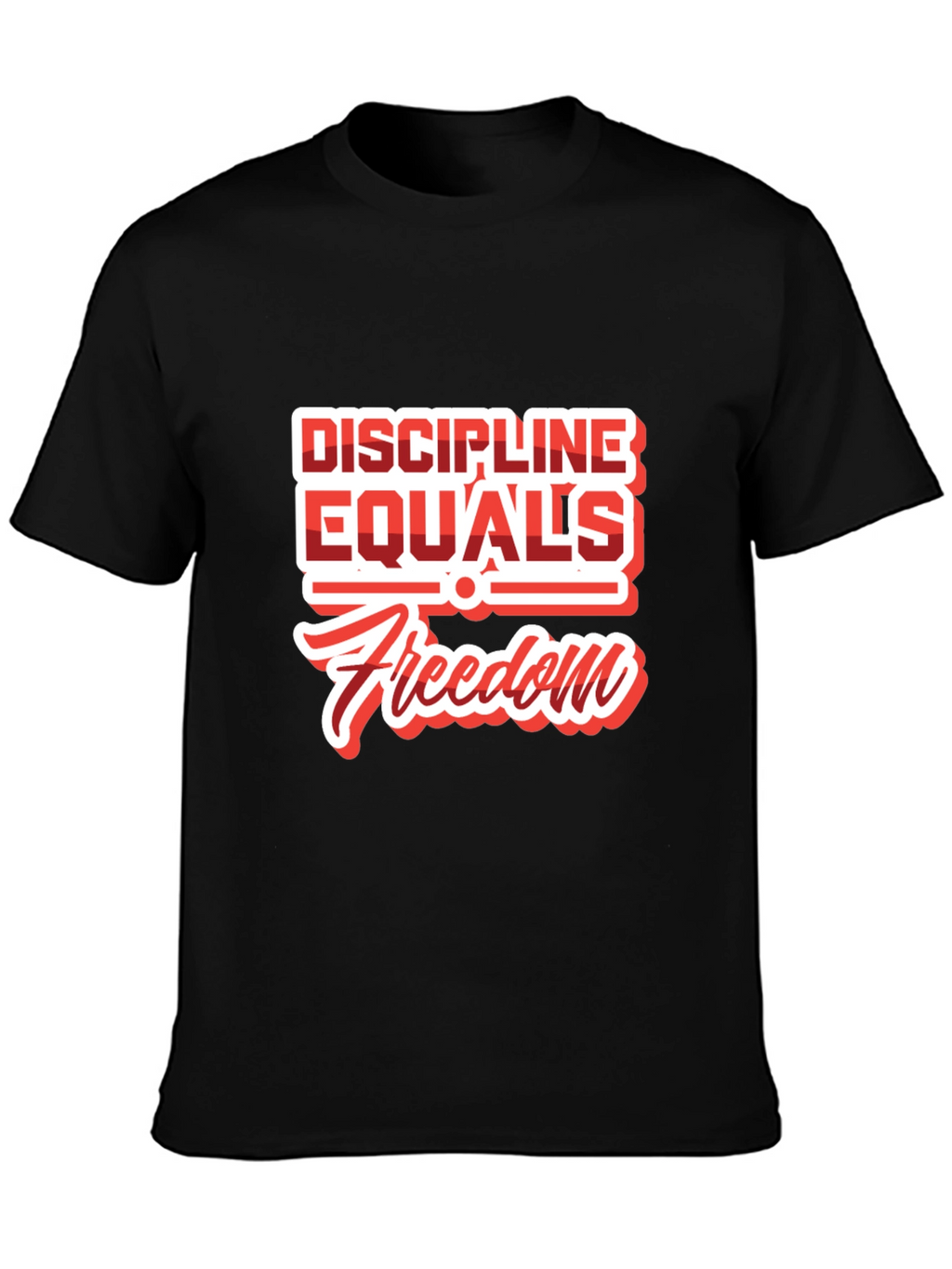 Discipline Equals Freedom Graphic Tee
