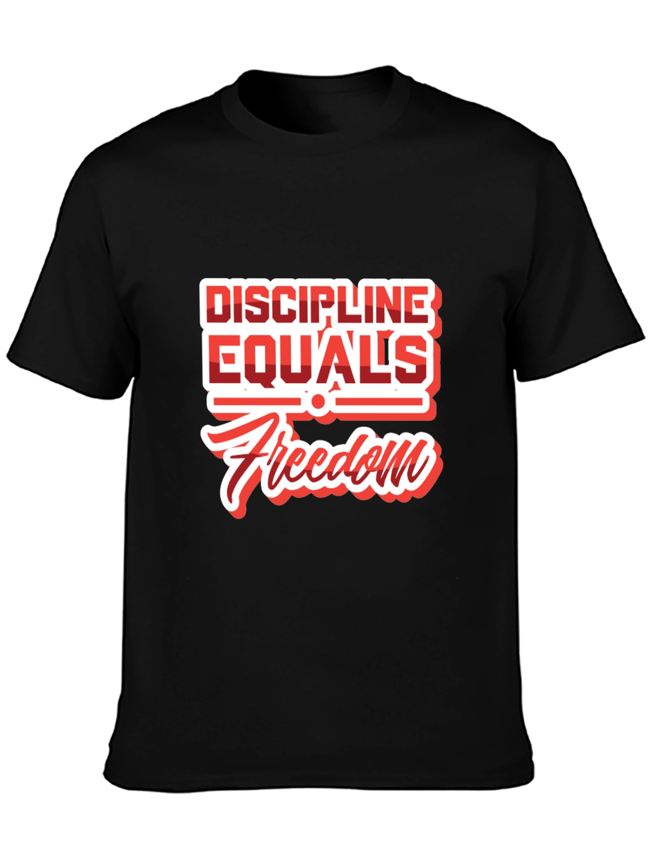 Discipline Equals Freedom Graphic Tee