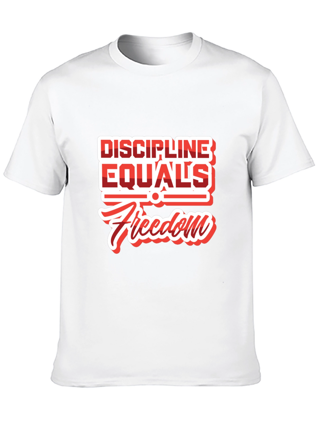 Discipline Equals Freedom Graphic Tee