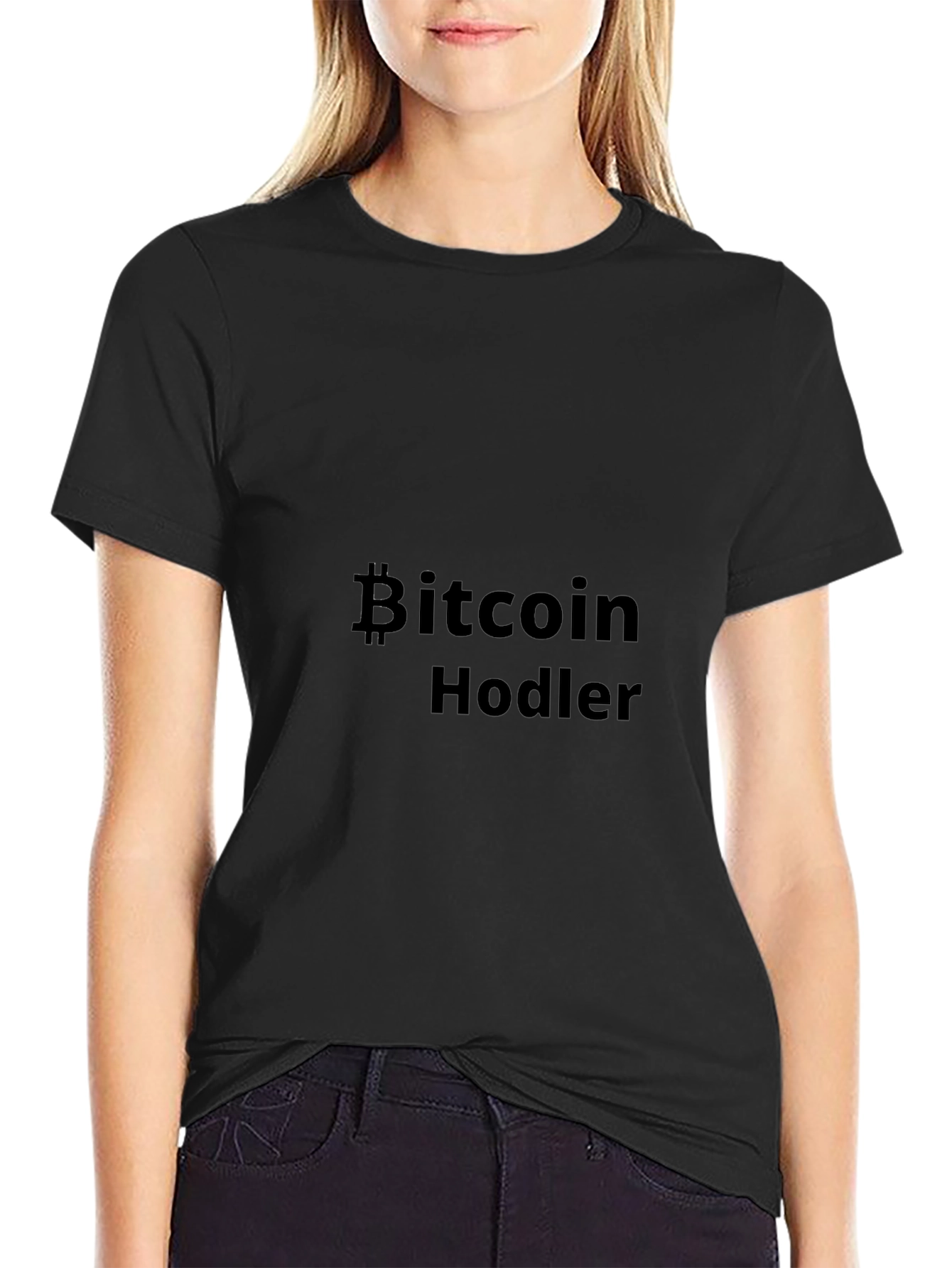 Bitcoin Hodler Black T-Shirt