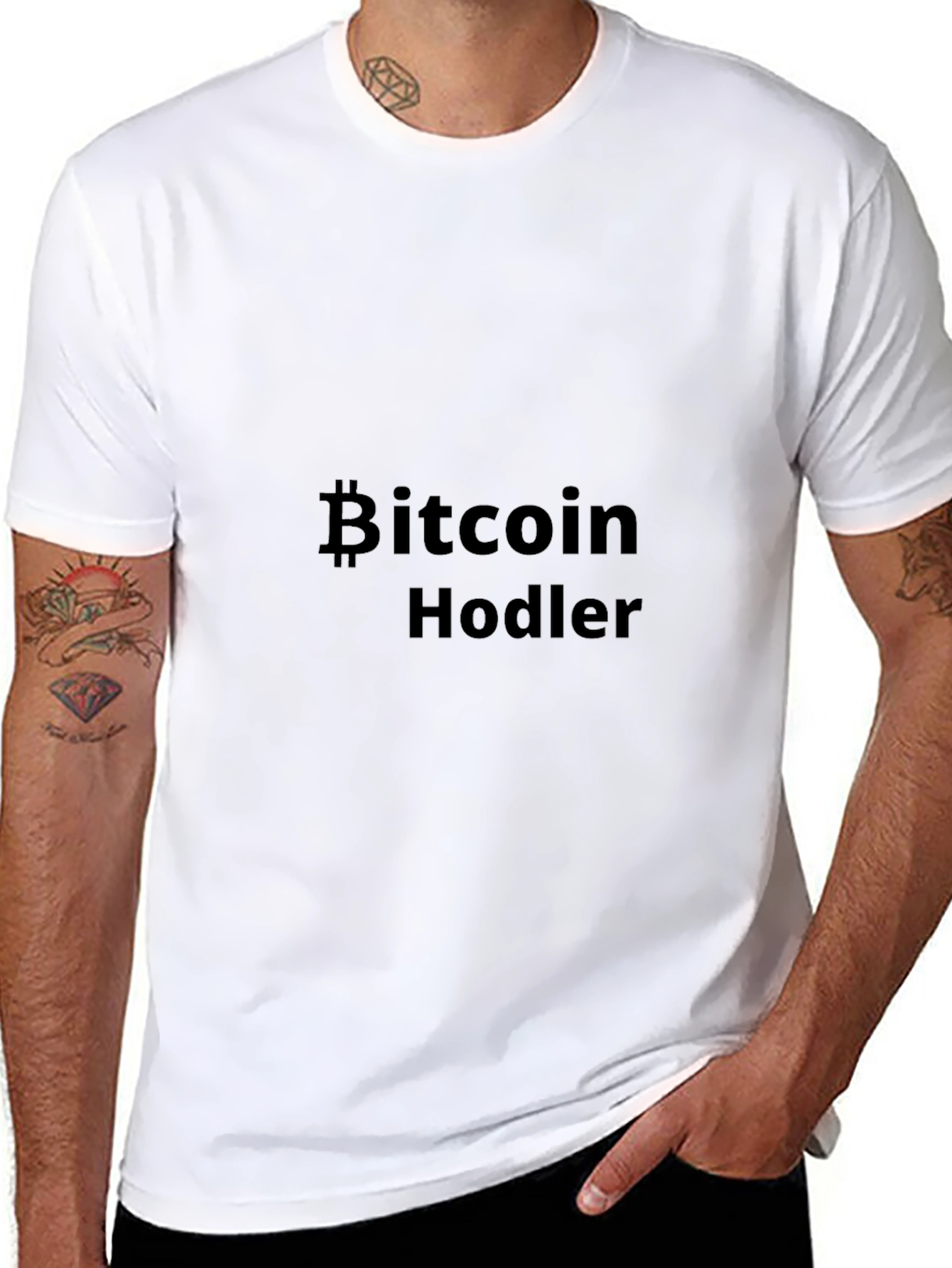 Bitcoin Hodler Black T-Shirt