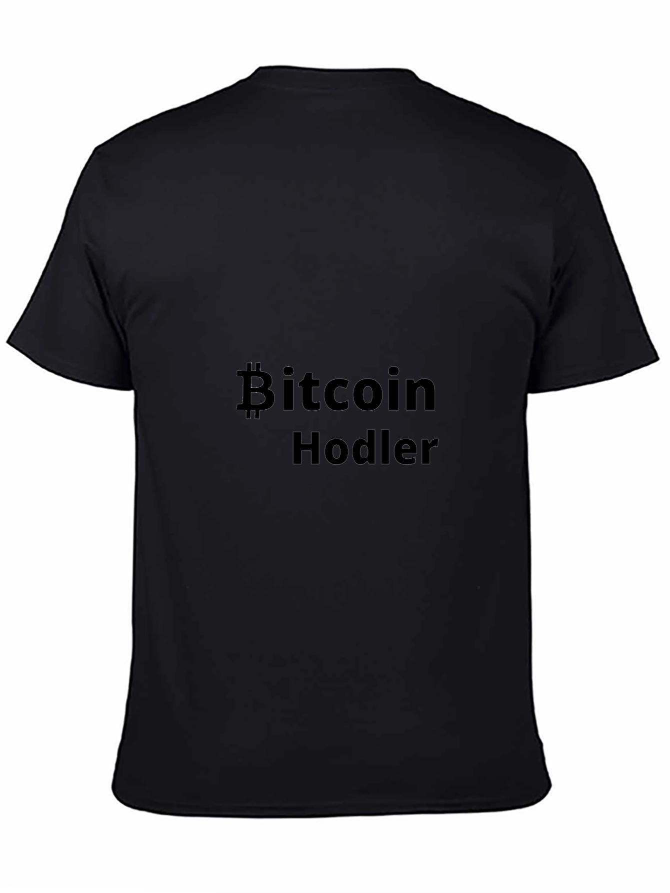 Bitcoin Hodler Black T-Shirt