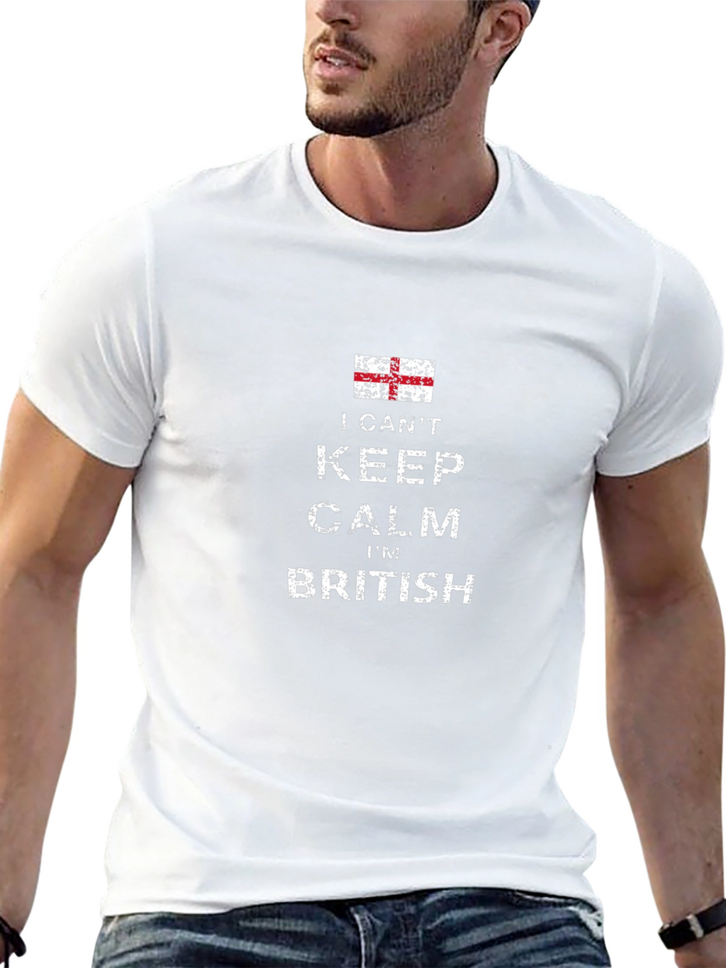 I Cant Keep Calm Im British T-Shirt