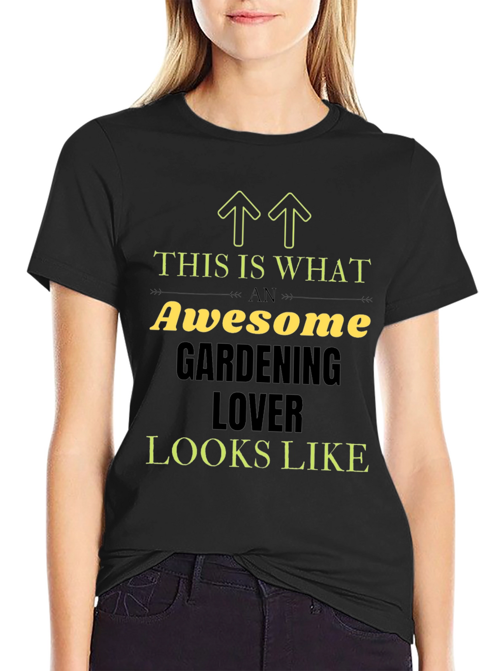 Awesome Gardening Lover T-Shirt - Black