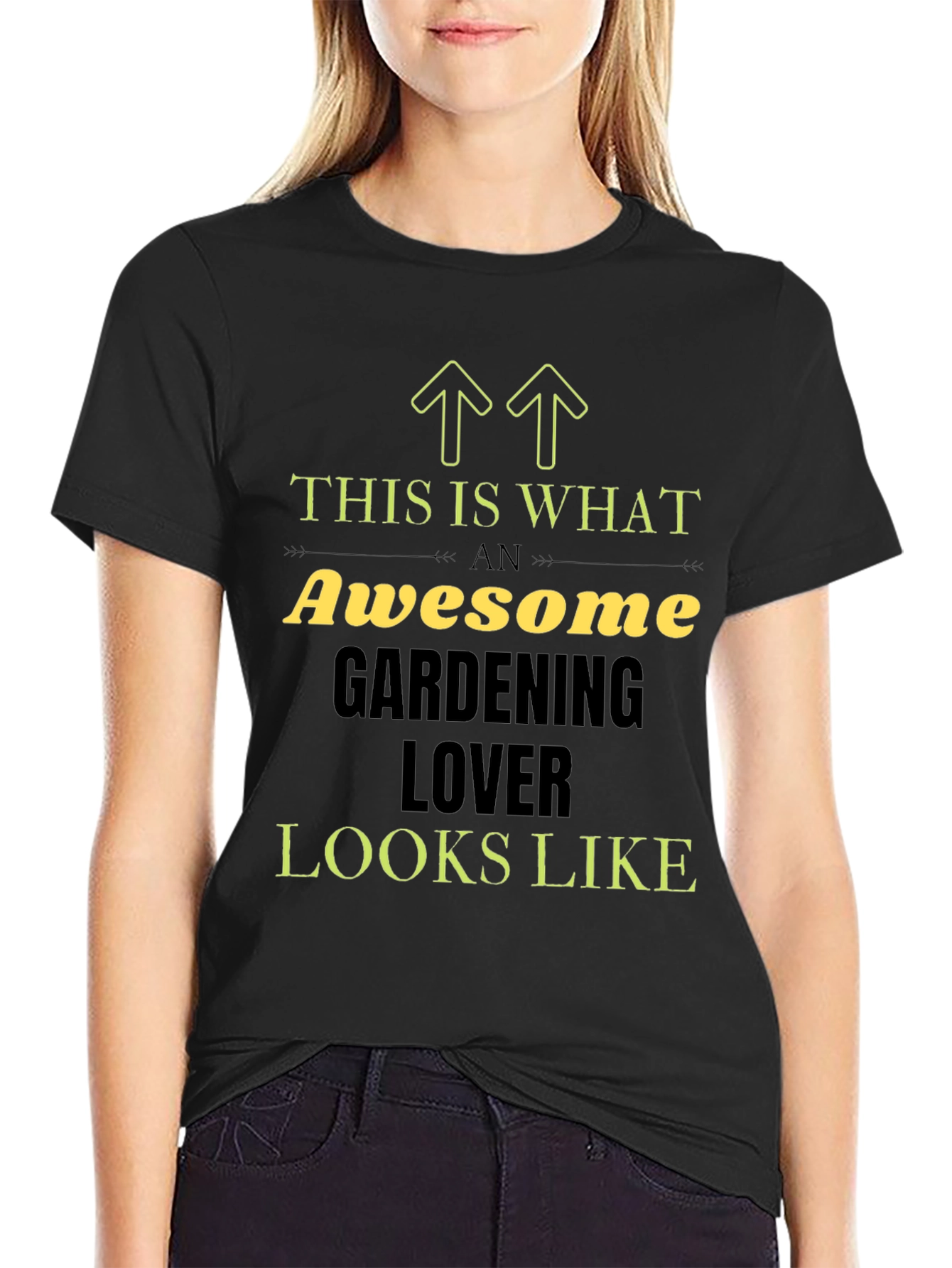Awesome Gardening Lover T-Shirt - Black