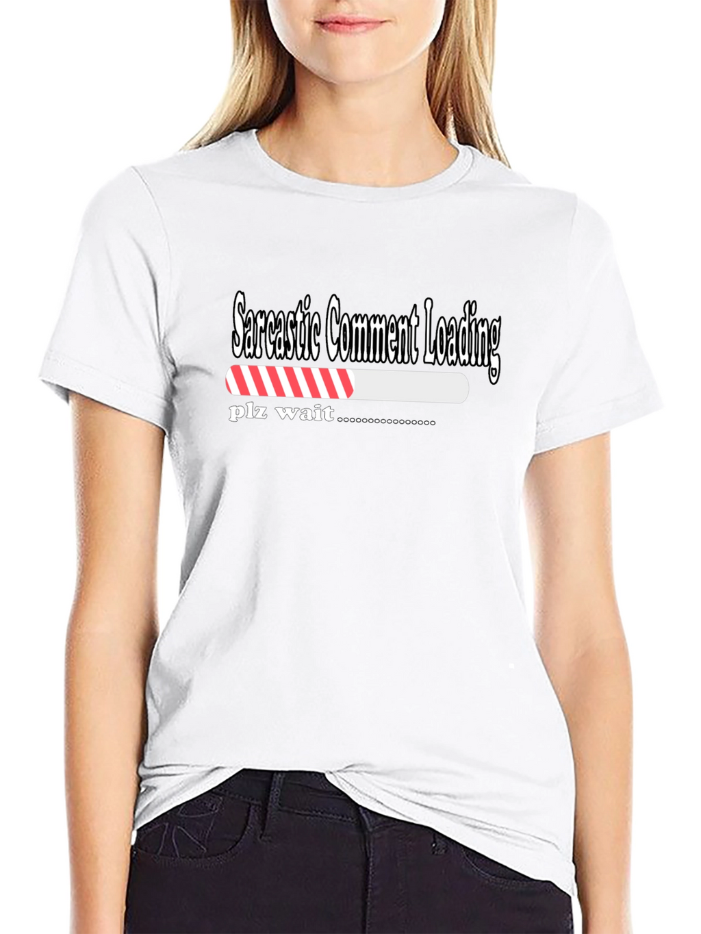 Sarcastic Comment Loading T-Shirt - Funny Humor Tee