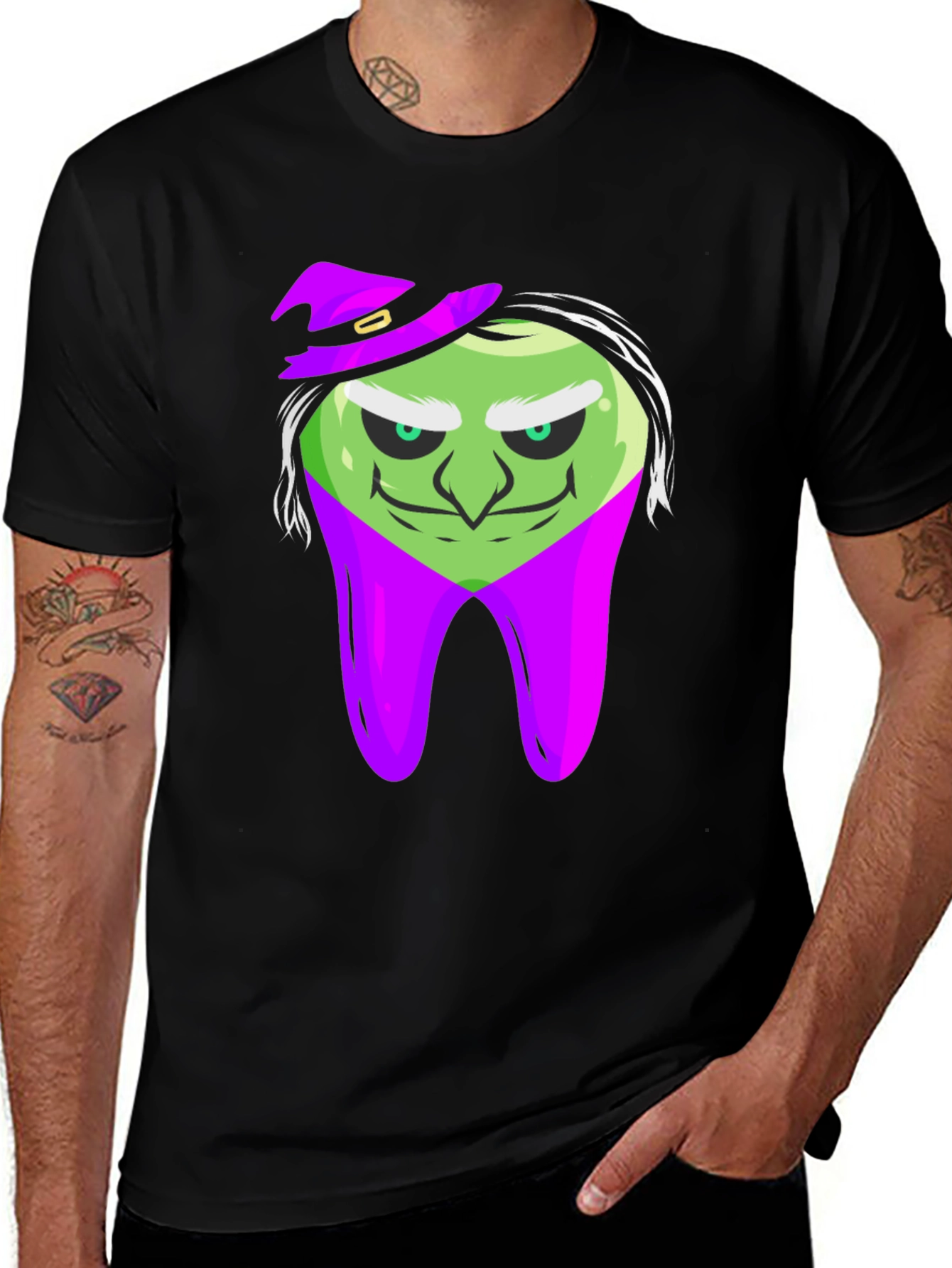 Witch Tooth Black T-Shirt
