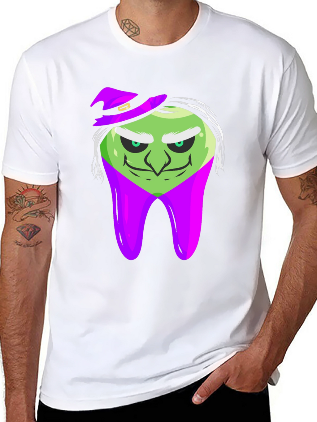 Witch Tooth Black T-Shirt