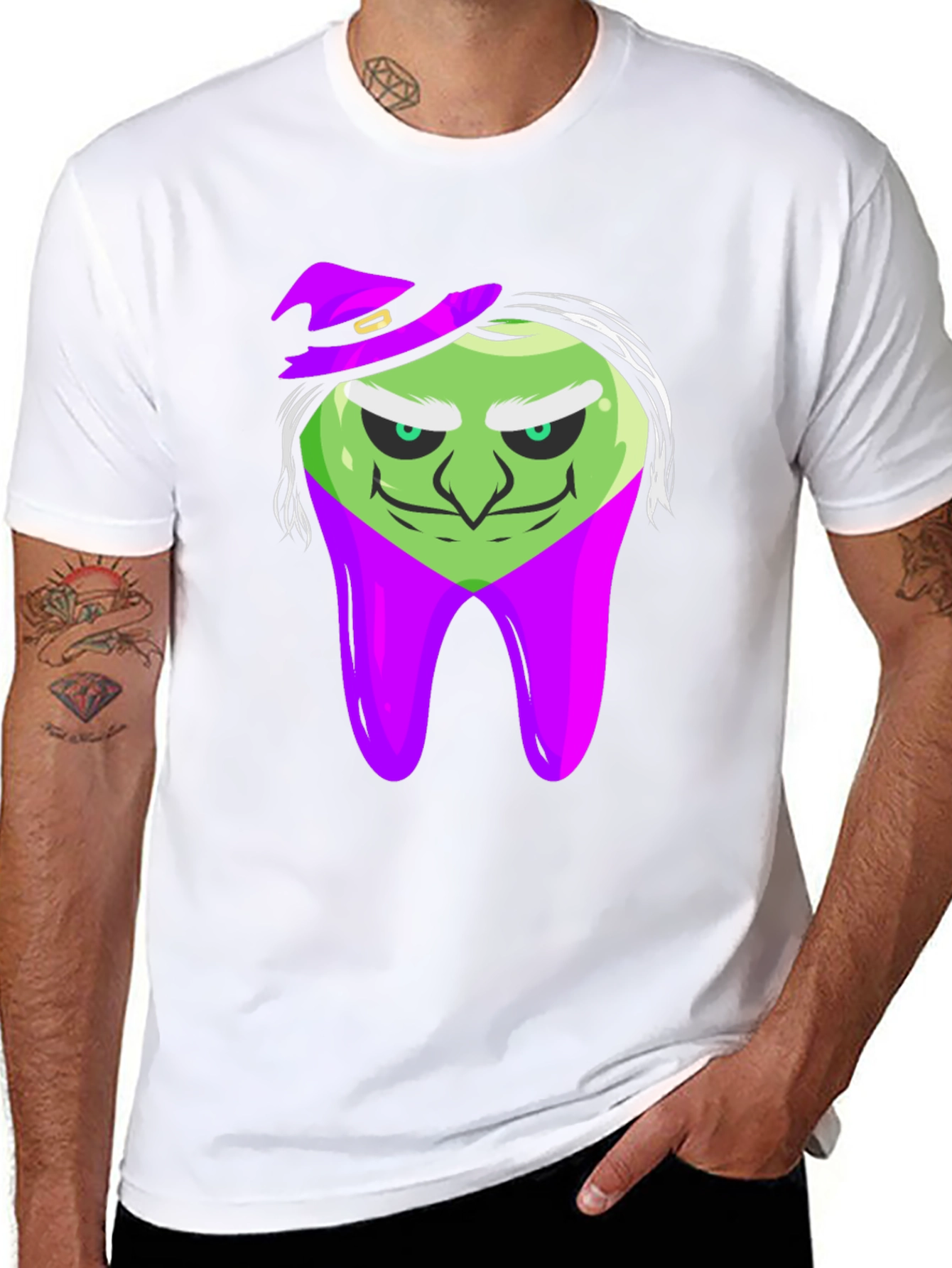 Witch Tooth Black T-Shirt