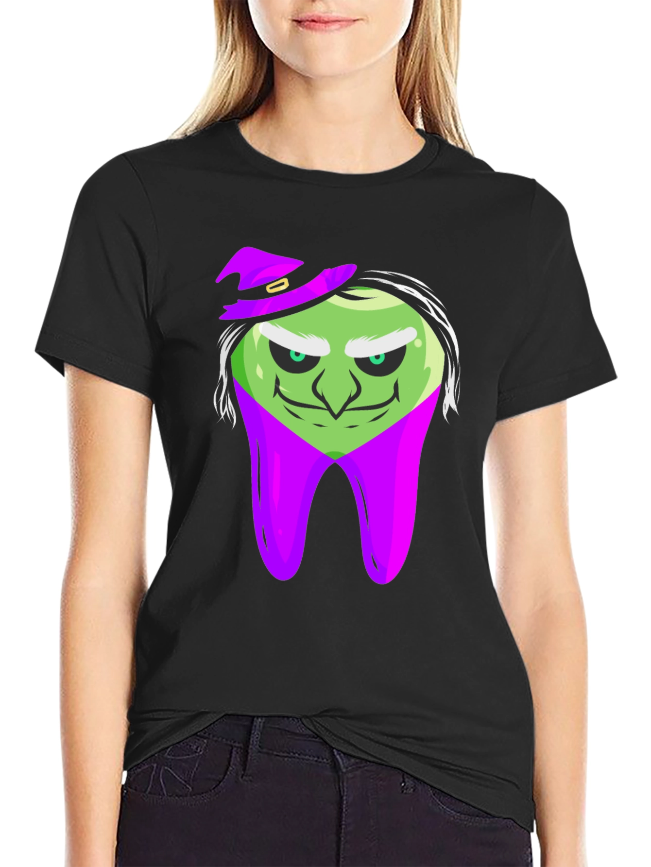 Witch Tooth Black T-Shirt