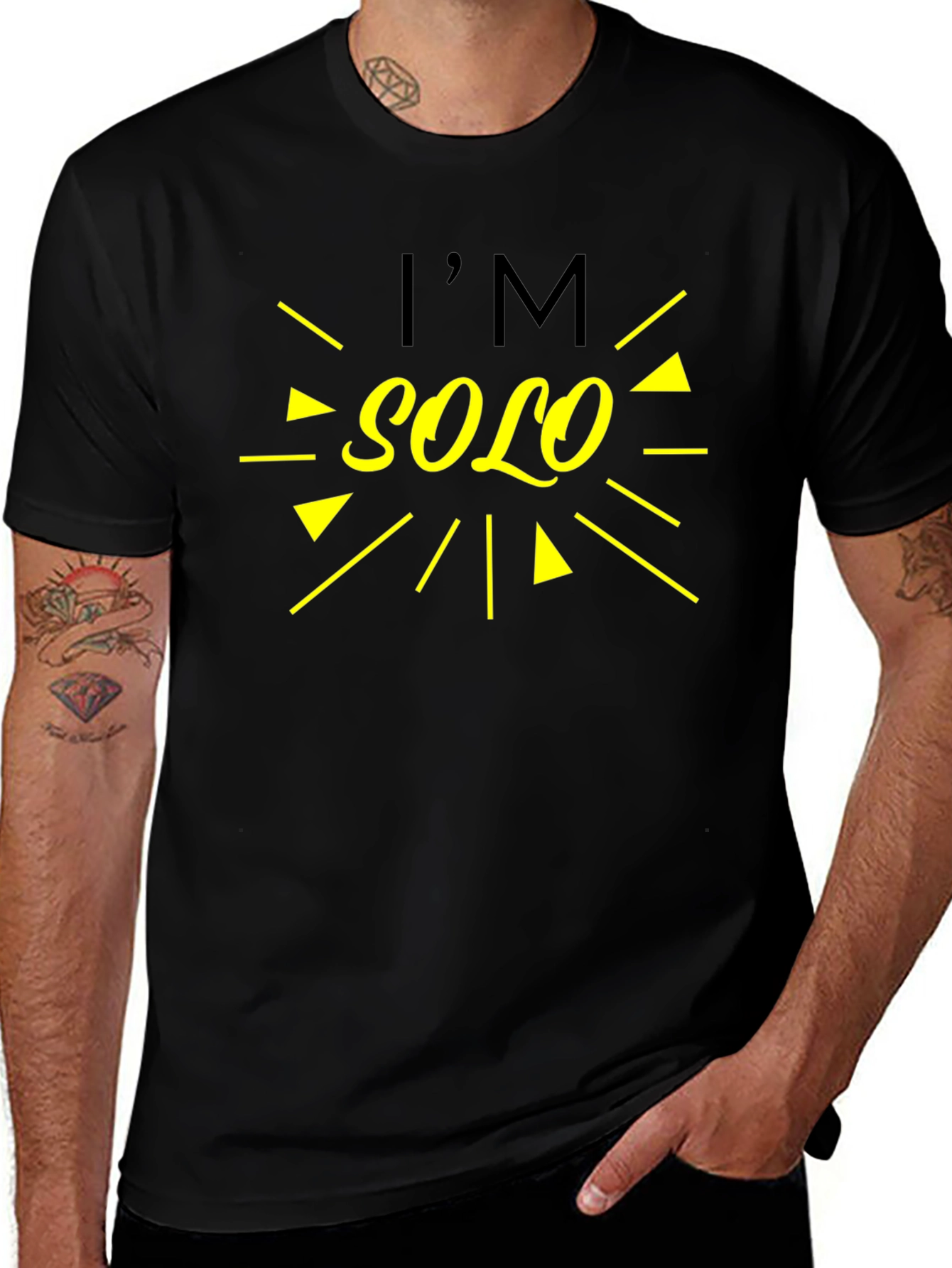 Im Solo Graphic T-Shirt - Trendy and Stylish