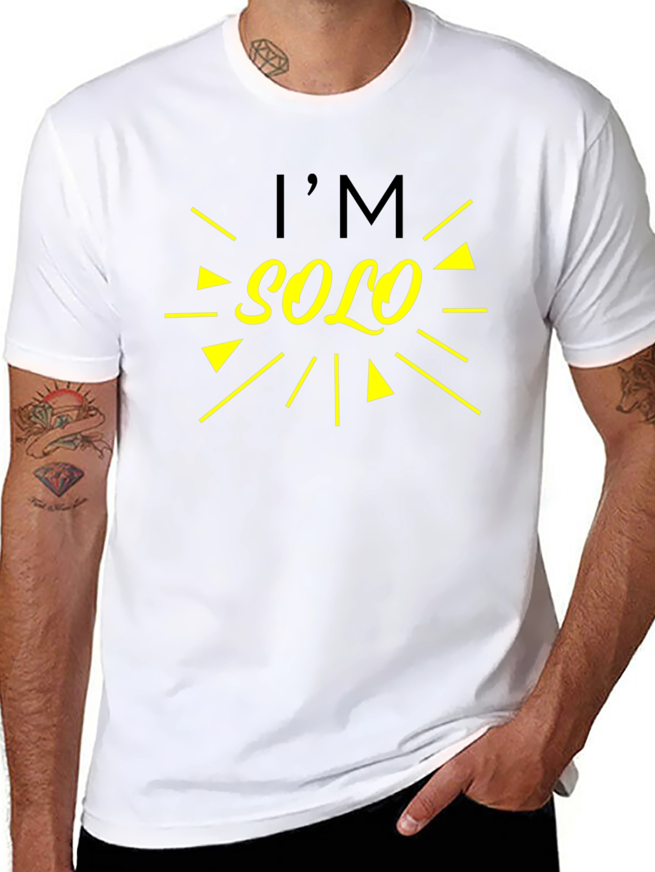 Im Solo Graphic T-Shirt - Trendy and Stylish