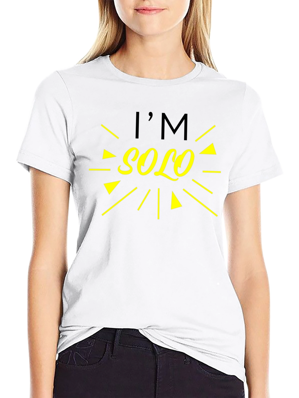 Im Solo Graphic T-Shirt - Trendy and Stylish