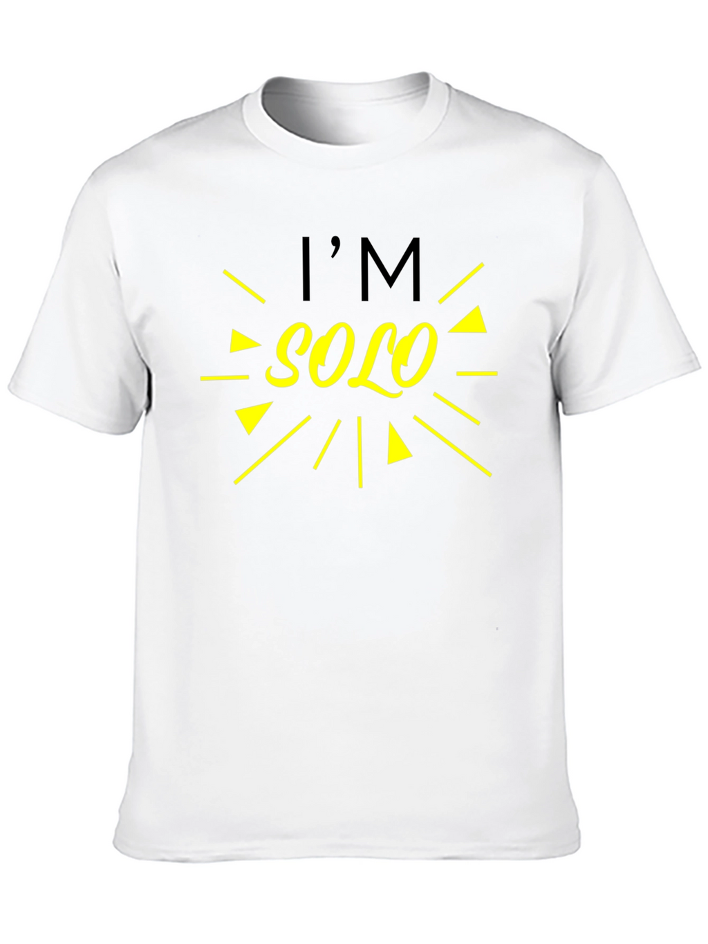 Im Solo Graphic T-Shirt - Trendy and Stylish