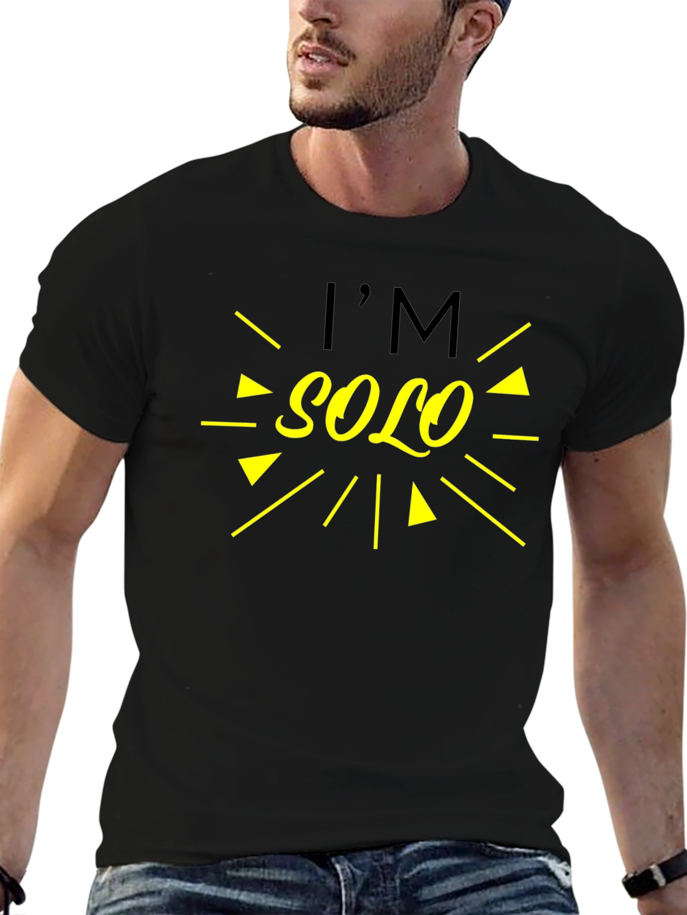 Im Solo Graphic T-Shirt - Trendy and Stylish