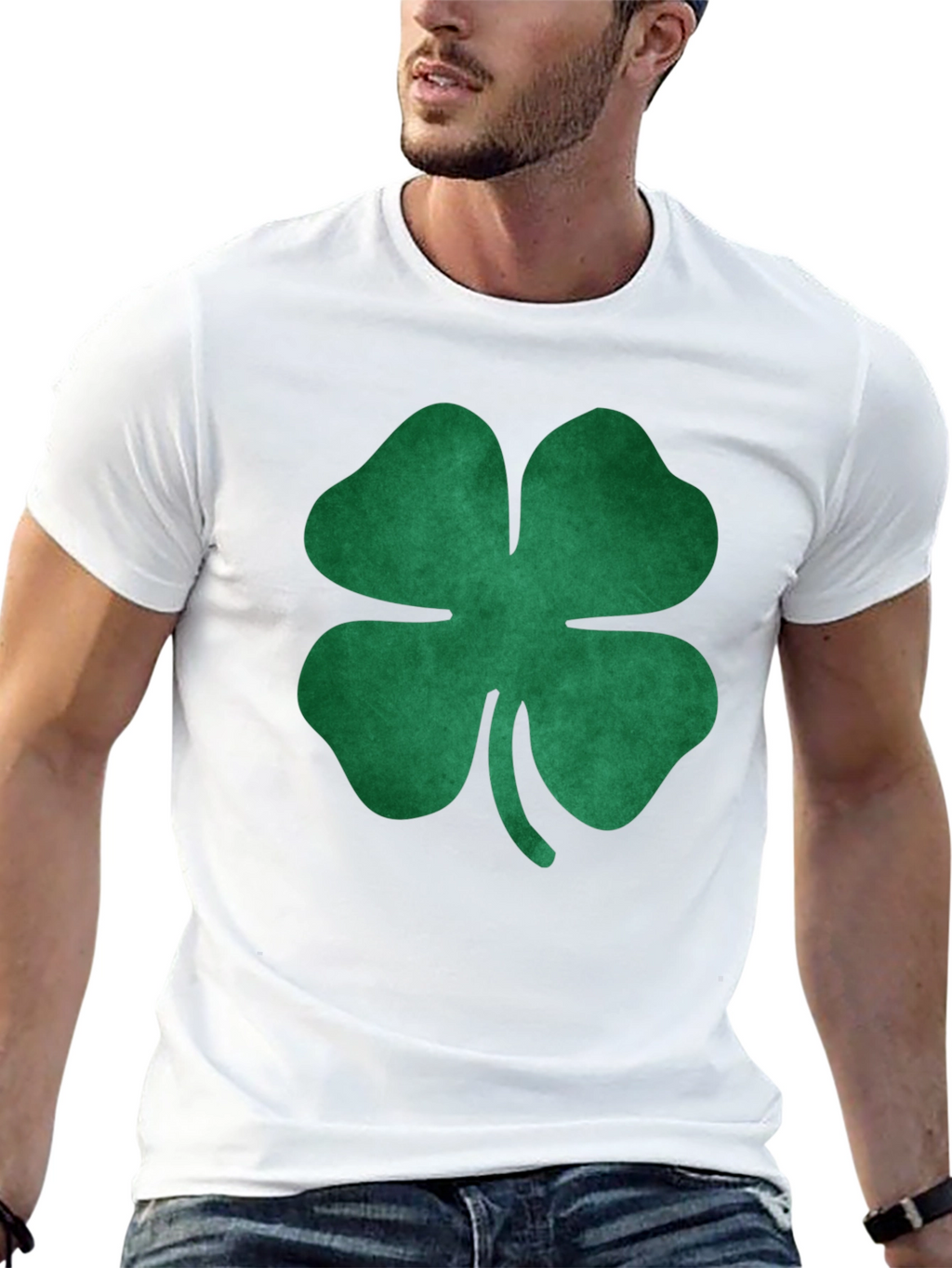 Lucky Green Shamrock T-Shirt - St. Patricks Day Apparel