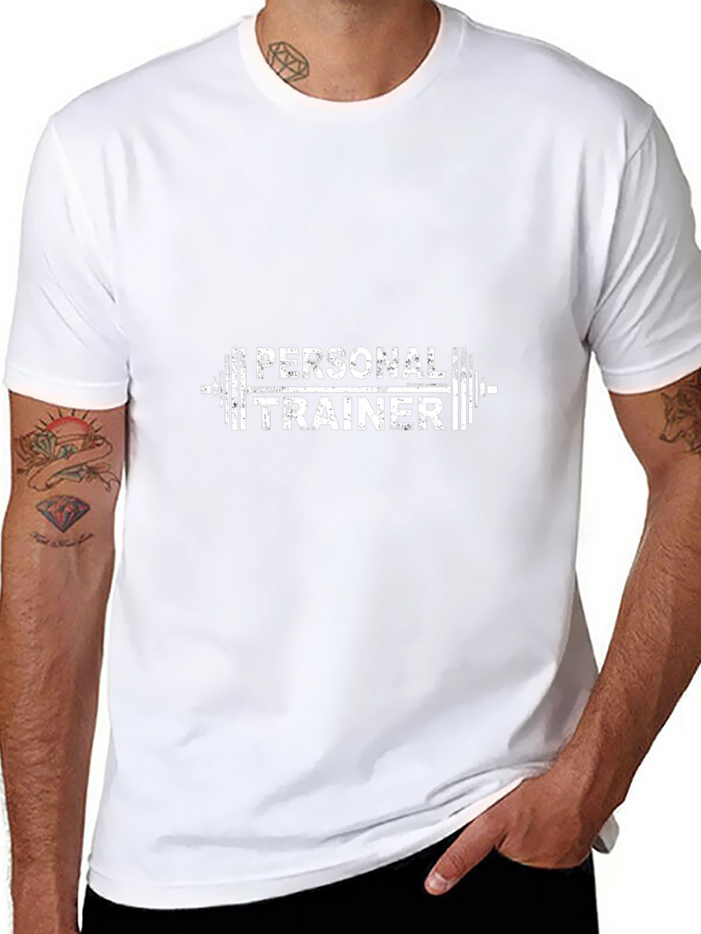 Personal Trainer Gym Black T-Shirt