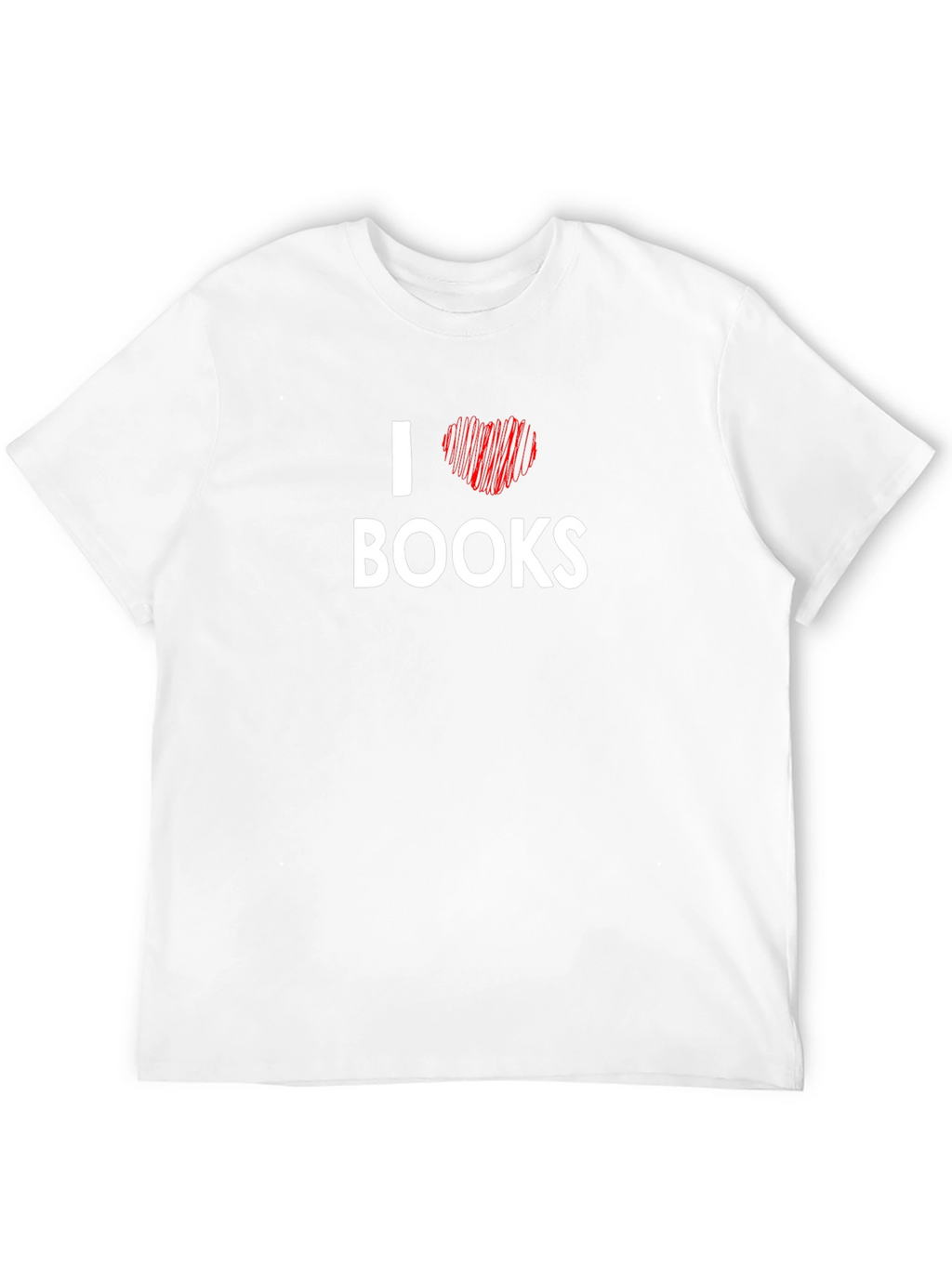 I Heart Books Graphic T-Shirt - Black